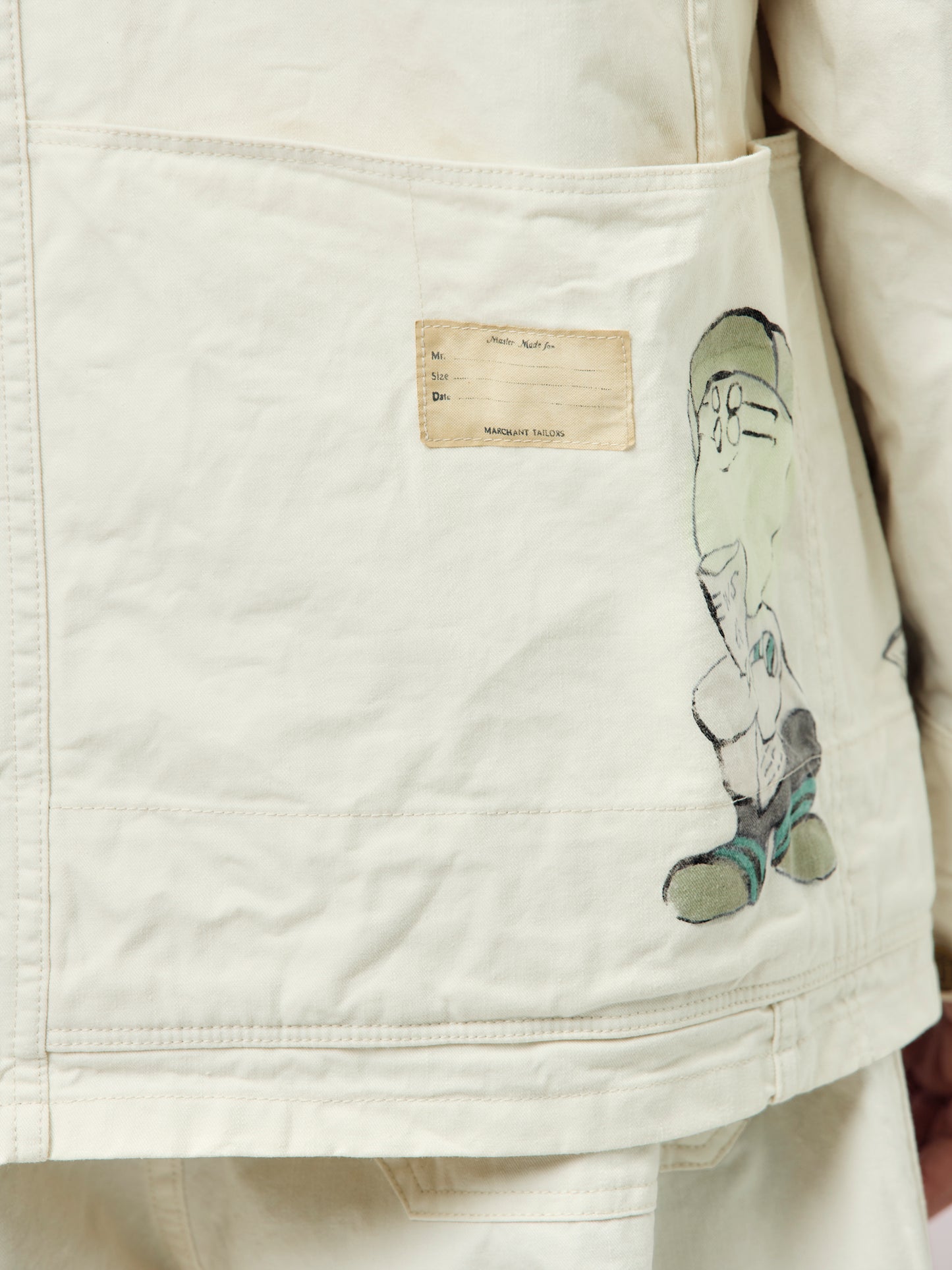 Rough-Face Twill CACTUS BEER JKT (Memorial Paint Model)