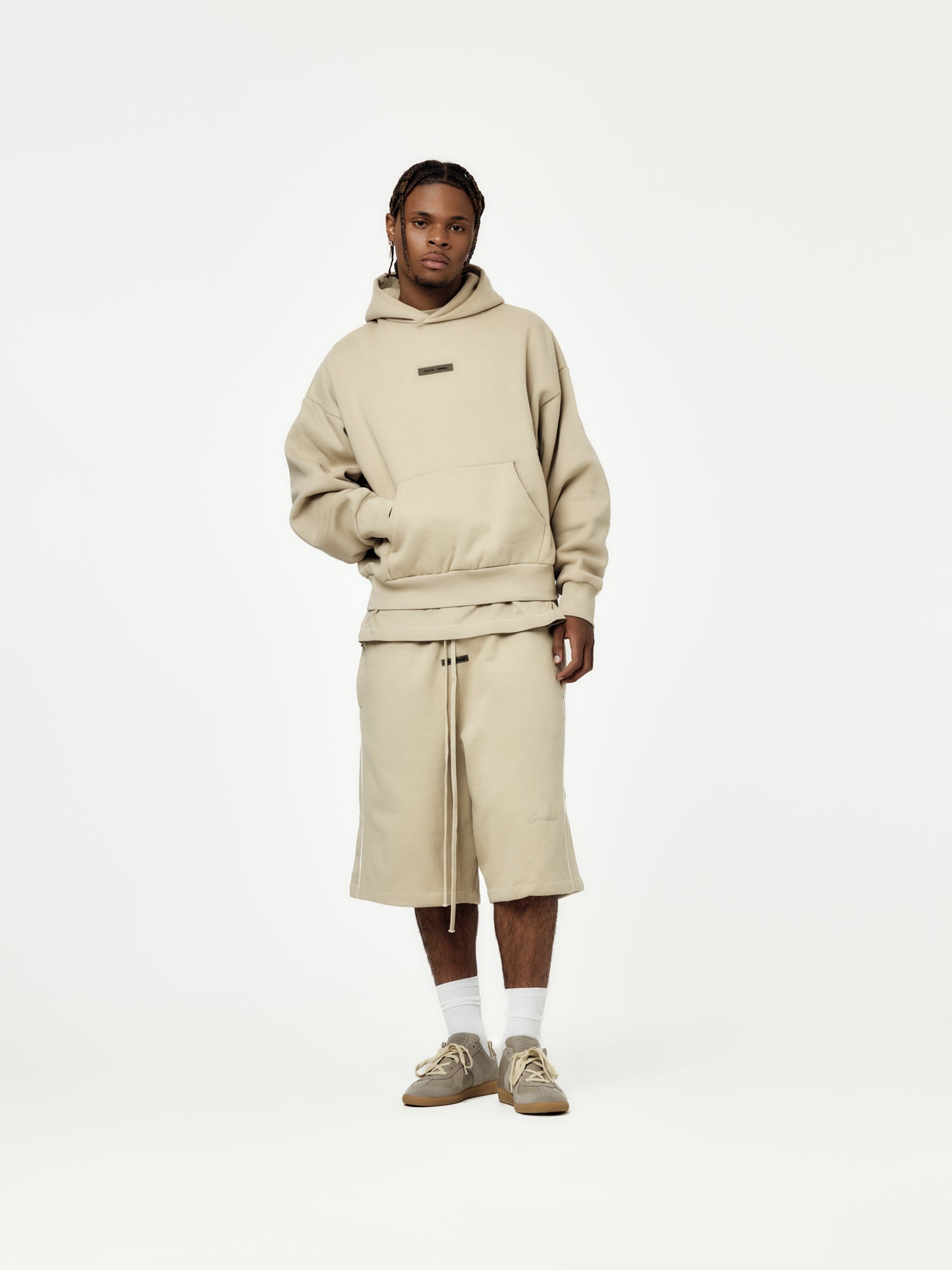 Classic Fit Fleece Hoodie (Timber)