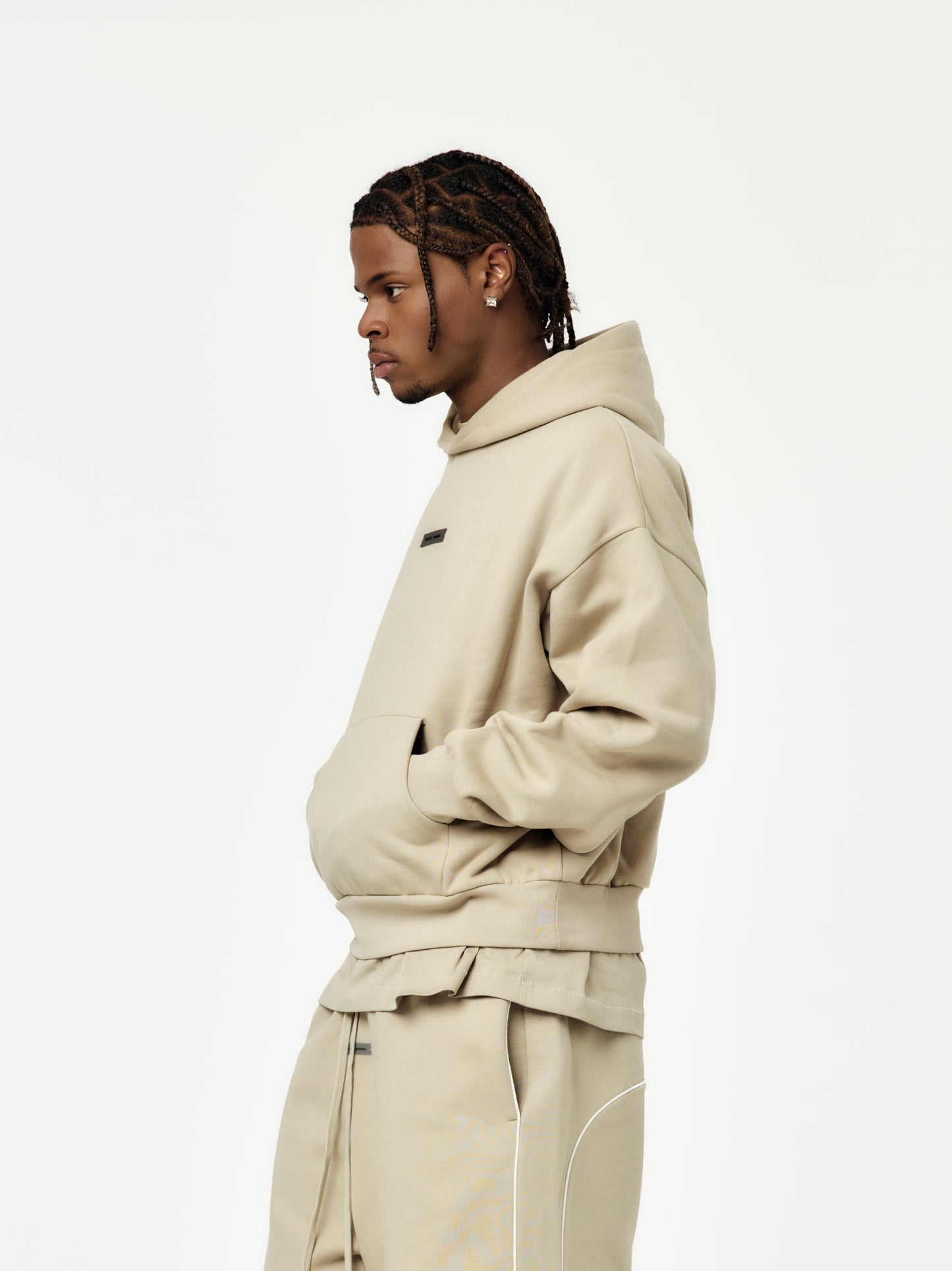 Classic Fit Fleece Hoodie (Timber)