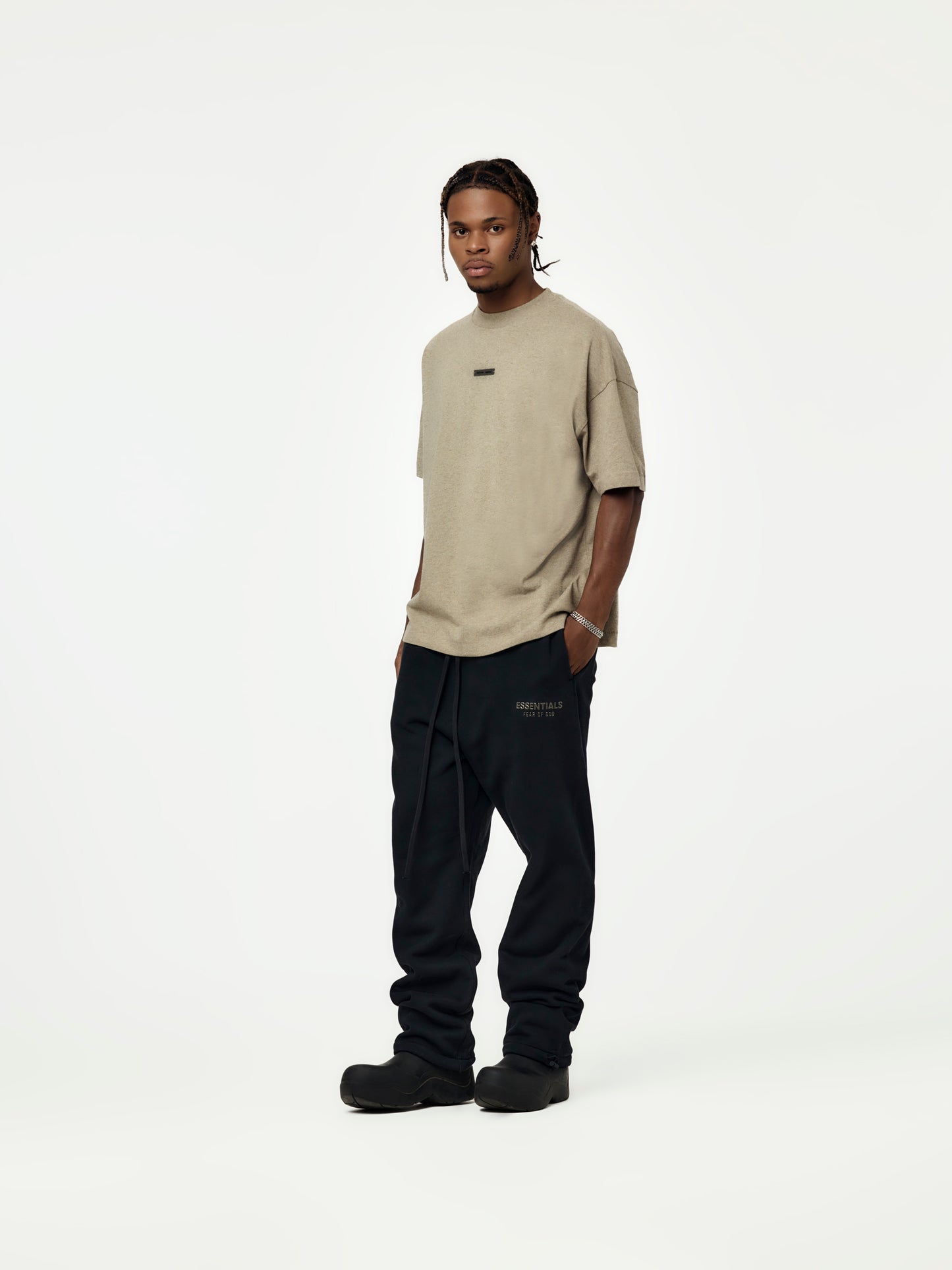 Relaxed Fleece Sweatpant (Jet Black)