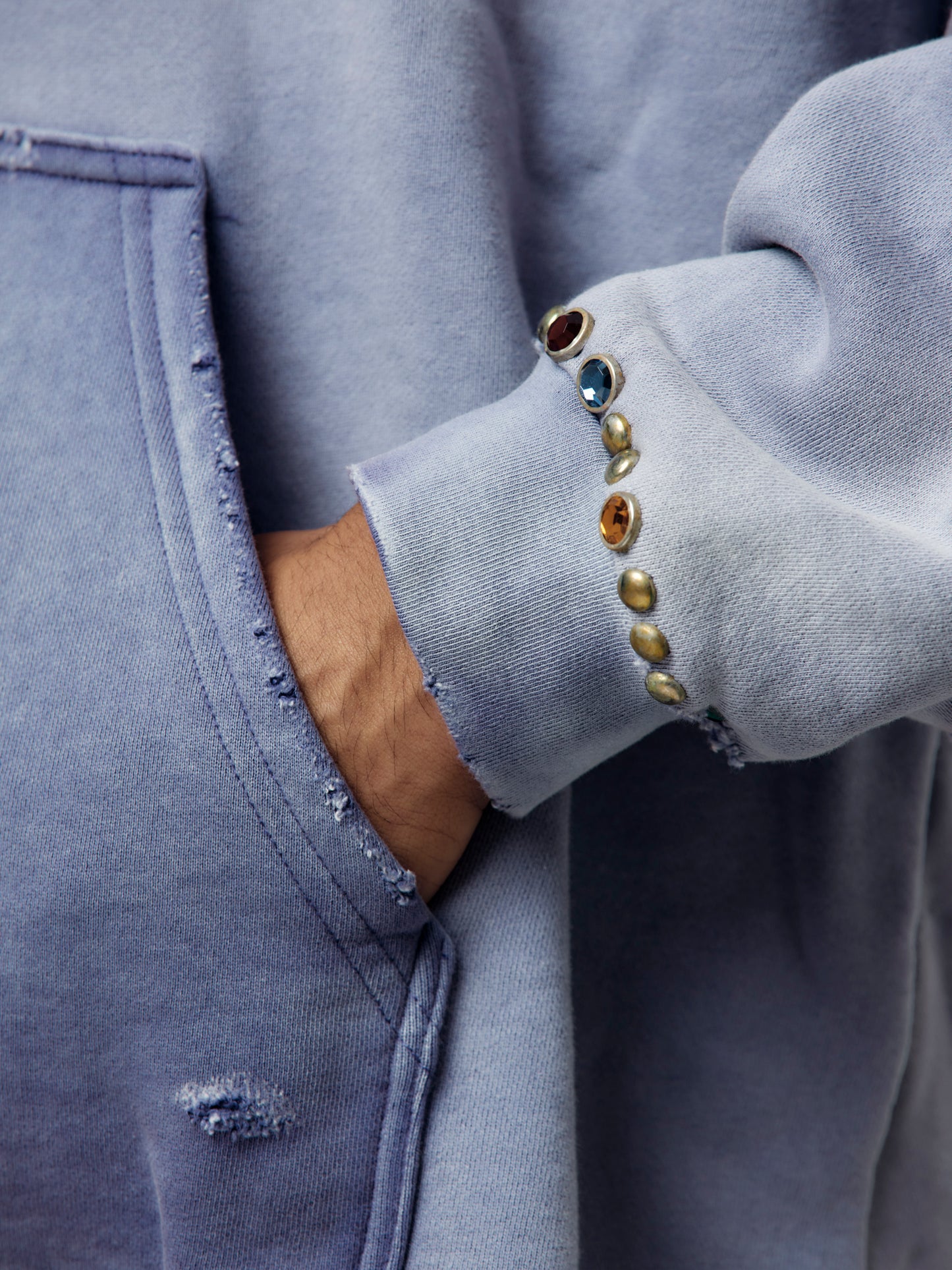 Destructo Hoodie (Studded Wrists)