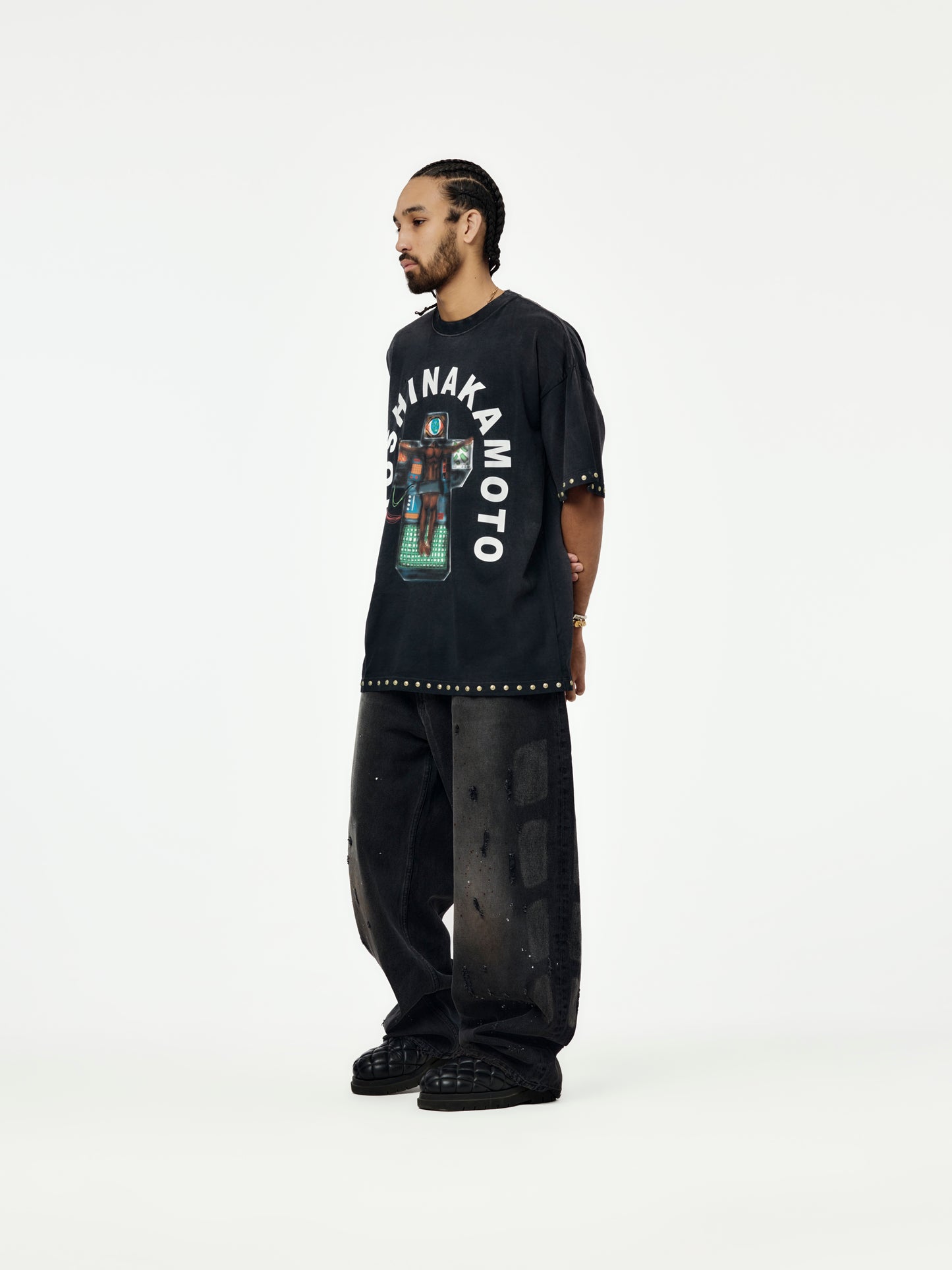 Welcome To The Machine Tee (Washed Black)
