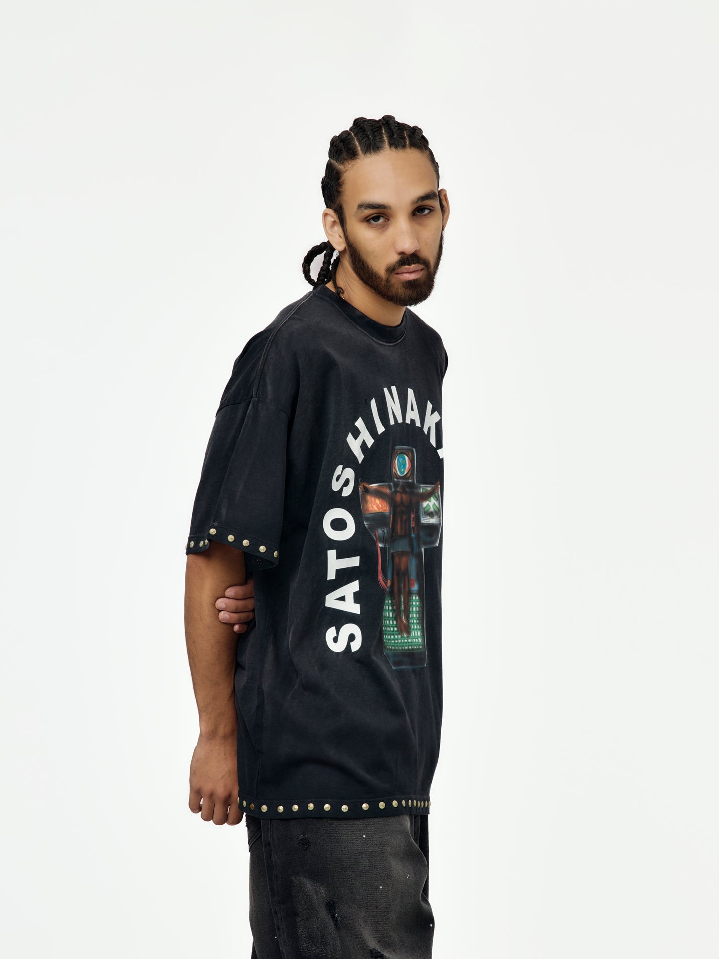 Welcome To The Machine Tee (Washed Black)
