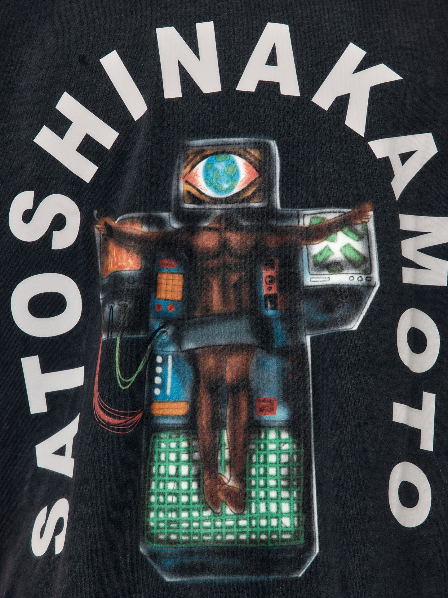 Welcome To The Machine Tee (Washed Black)