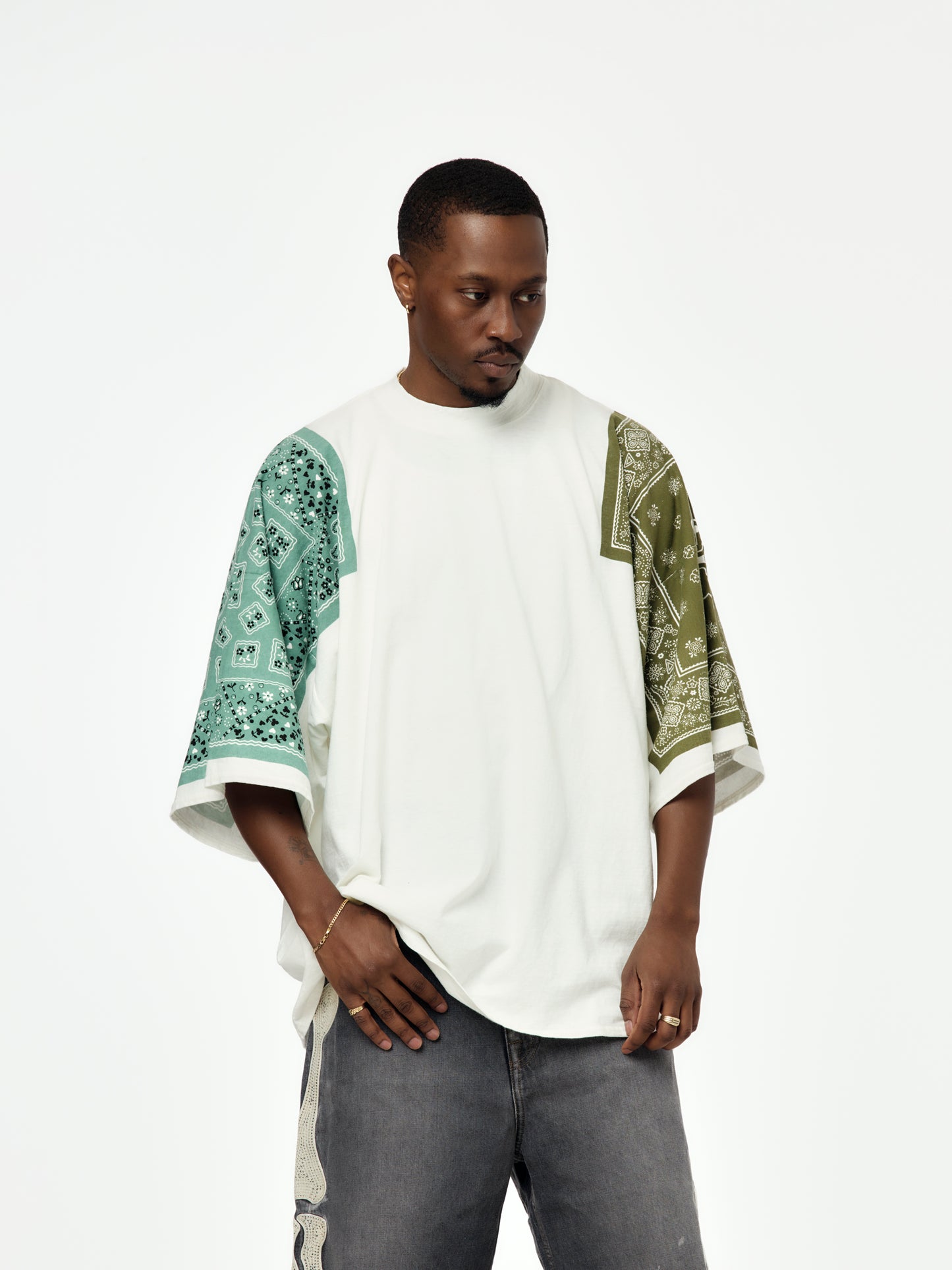 18.5/-Jersey Bandanna HUGE T (COOKIE)