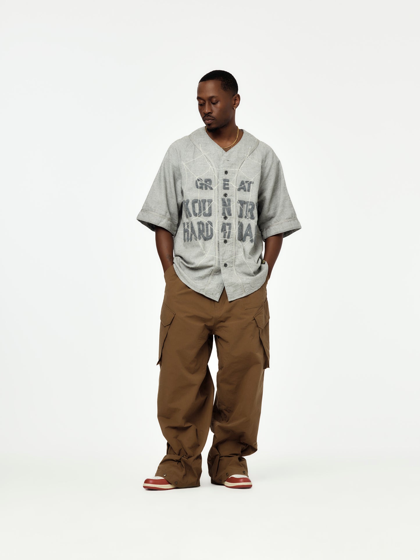 Cotton Wool GREAT KOUNTRY Baseball Shirt (KOUNTY DREAM CATCH Remake)