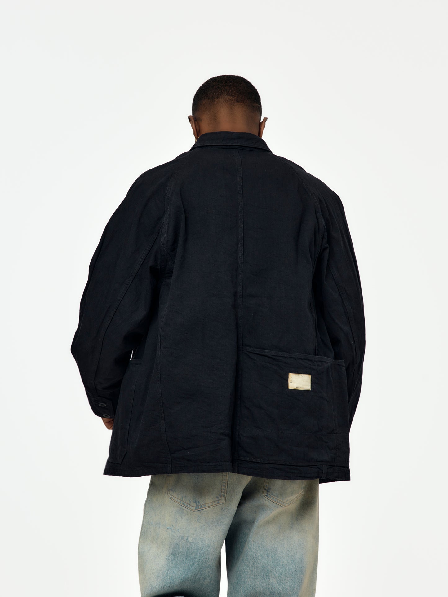 10oz BLKxBLK Denim CACTUS Coverall