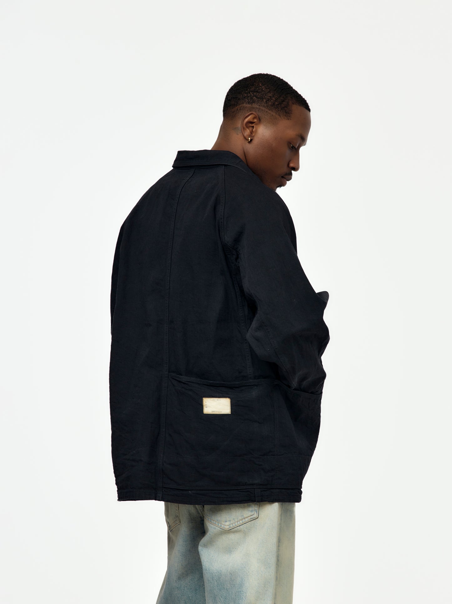 10oz BLKxBLK Denim CACTUS Coverall