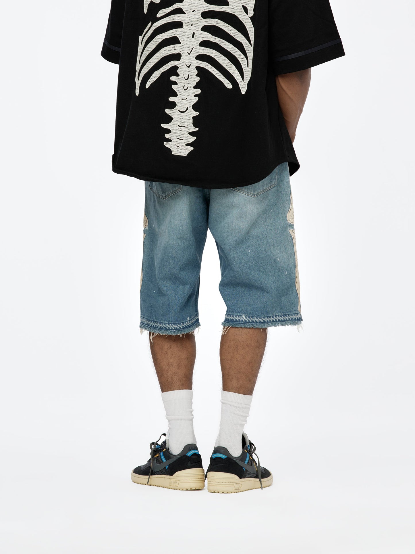14oz Denim Bone Shorts