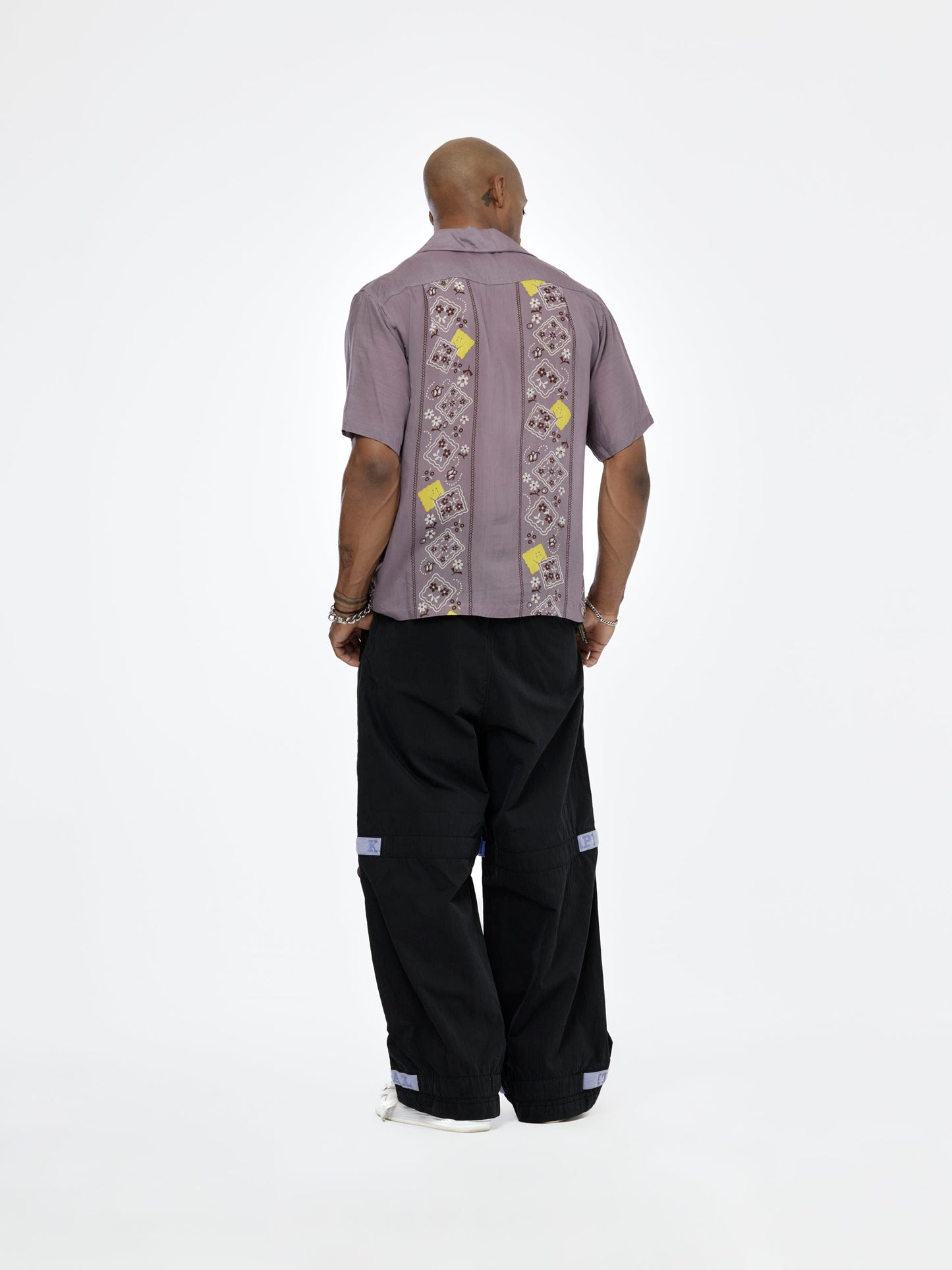 Silk Wrangle Peckish Cuba Shirt (Purple)