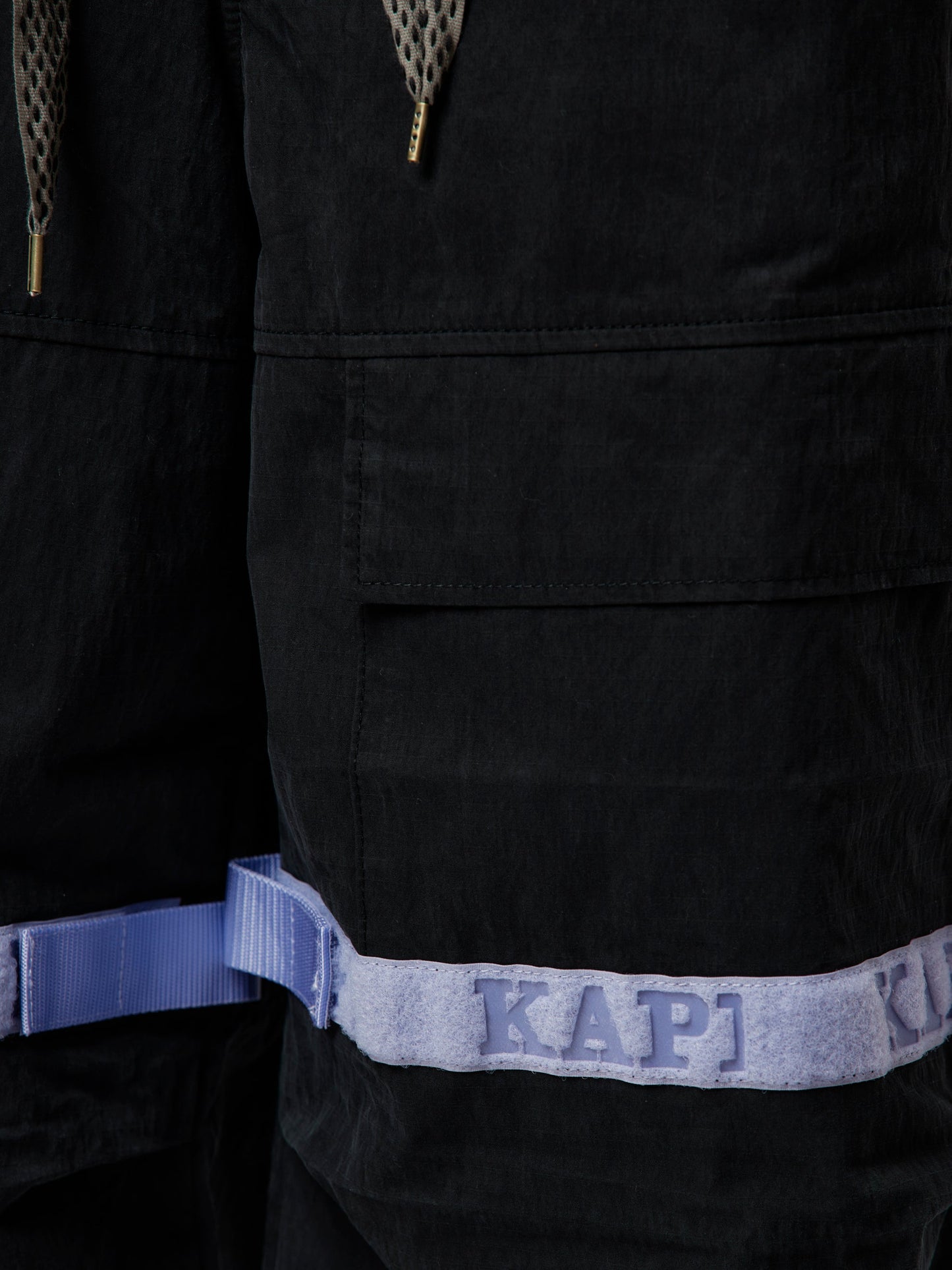 Rip Stop Nouvelle Shuttle Pants (Black/Purple)