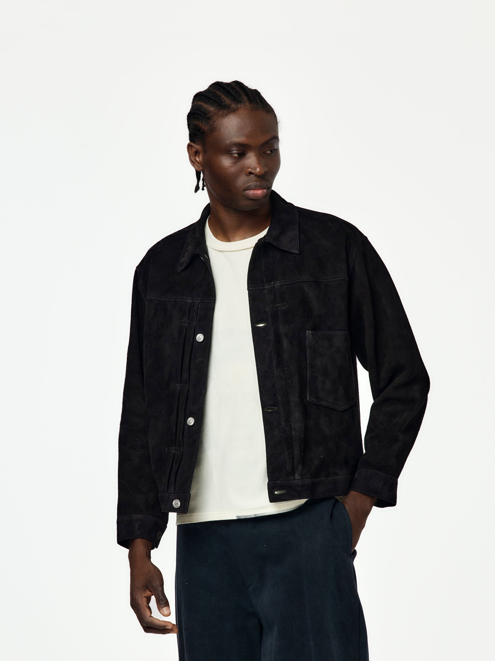 ジャケット・アウター A.PRESSE for everyone suede award jacket A.PRESSE for everyone suede award jacket - メルカリ
