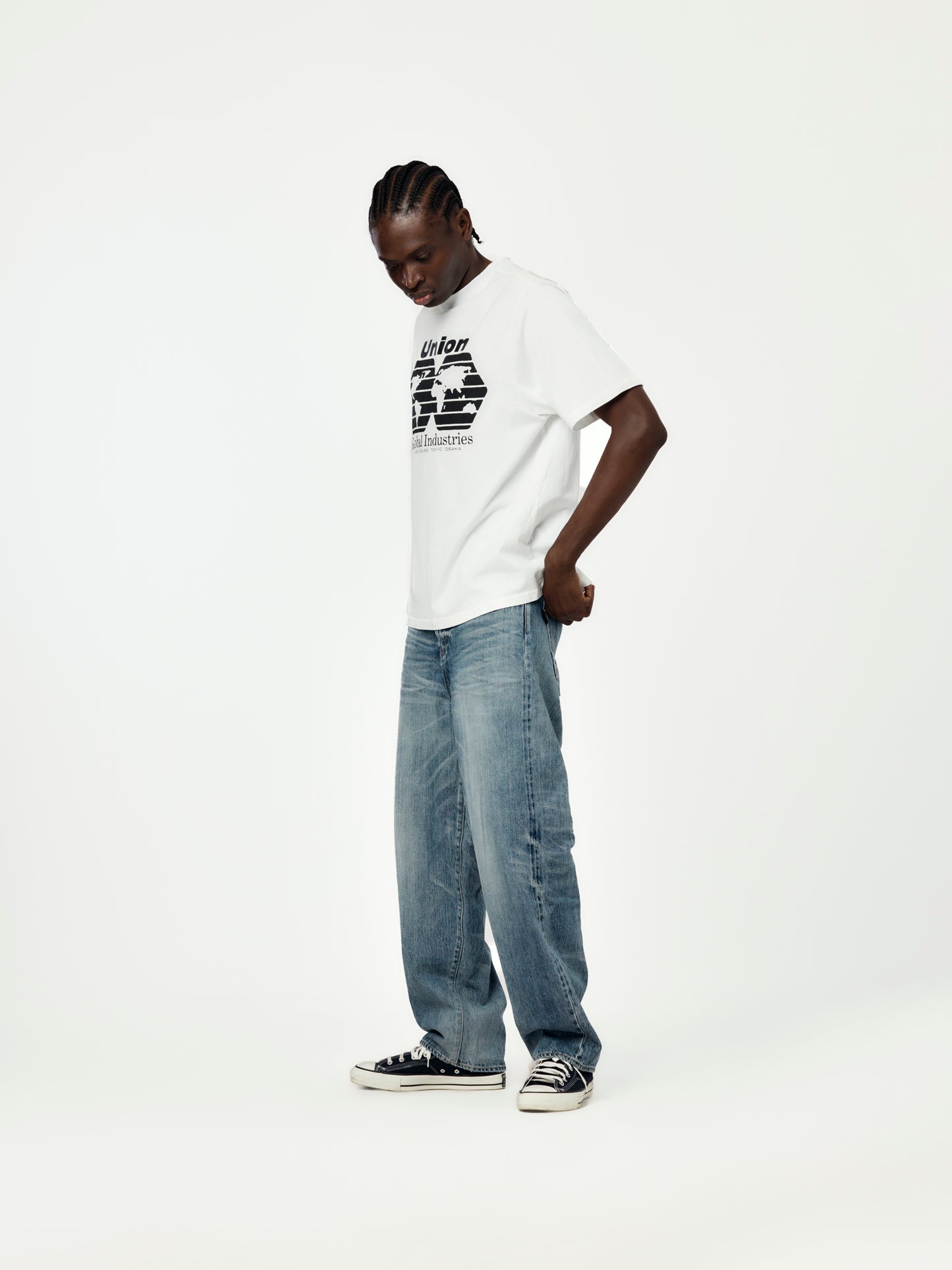 RW TEJIN 90S WIDE TAPER BOARDER FIT (Vintage Blue)