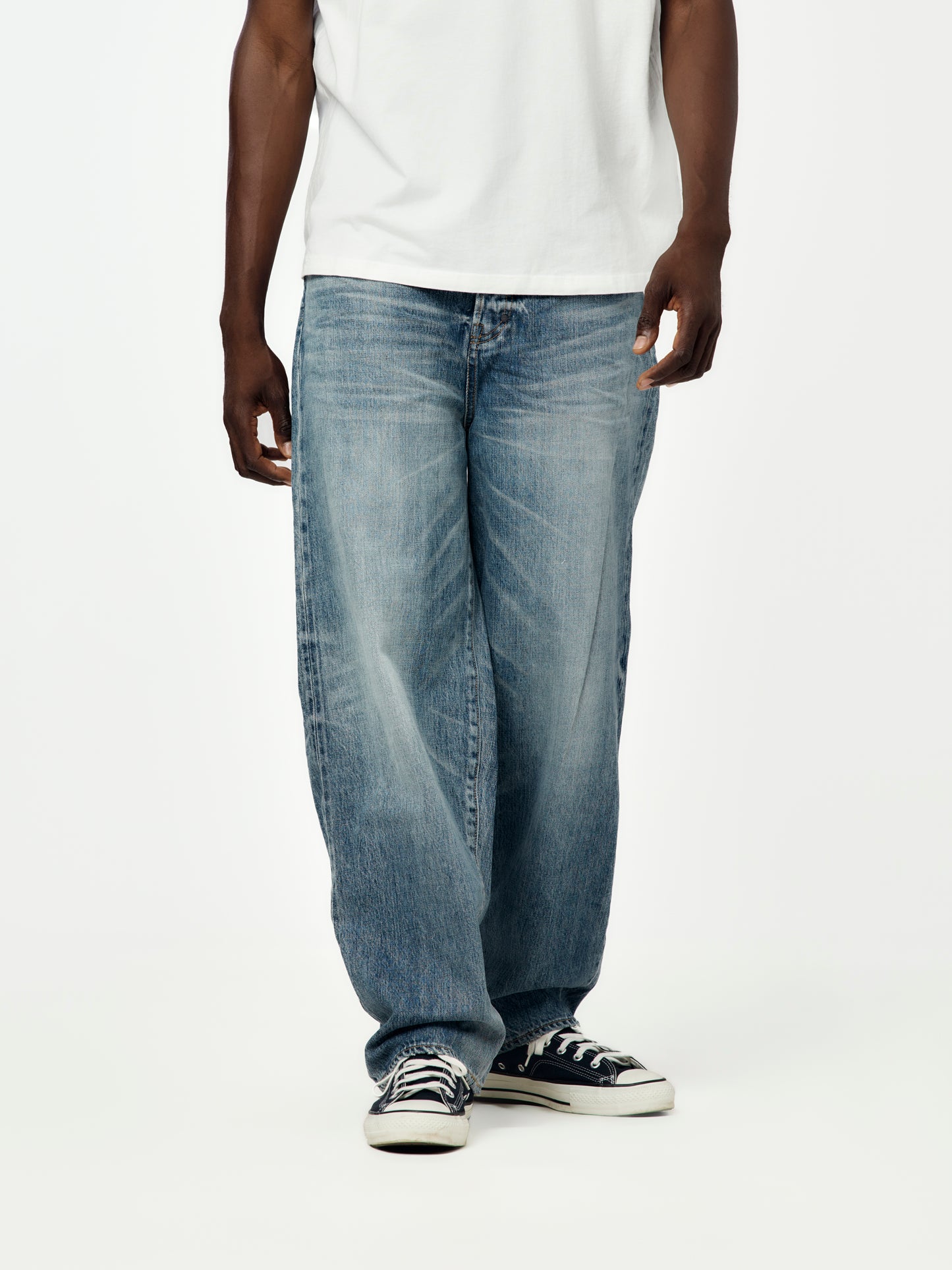 RW TEJIN 90S WIDE TAPER BOARDER FIT (Vintage Blue)