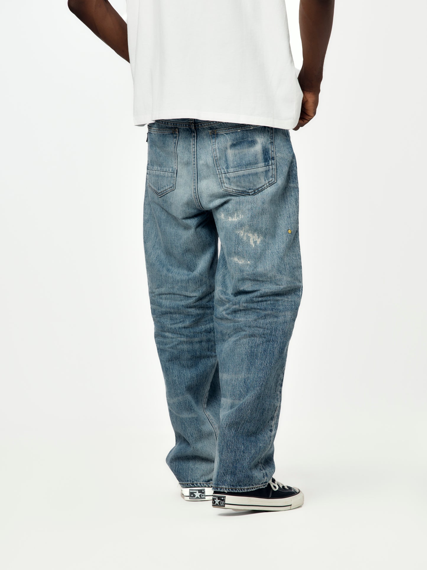 RW TEJIN 90S WIDE TAPER BOARDER FIT (Vintage Blue)