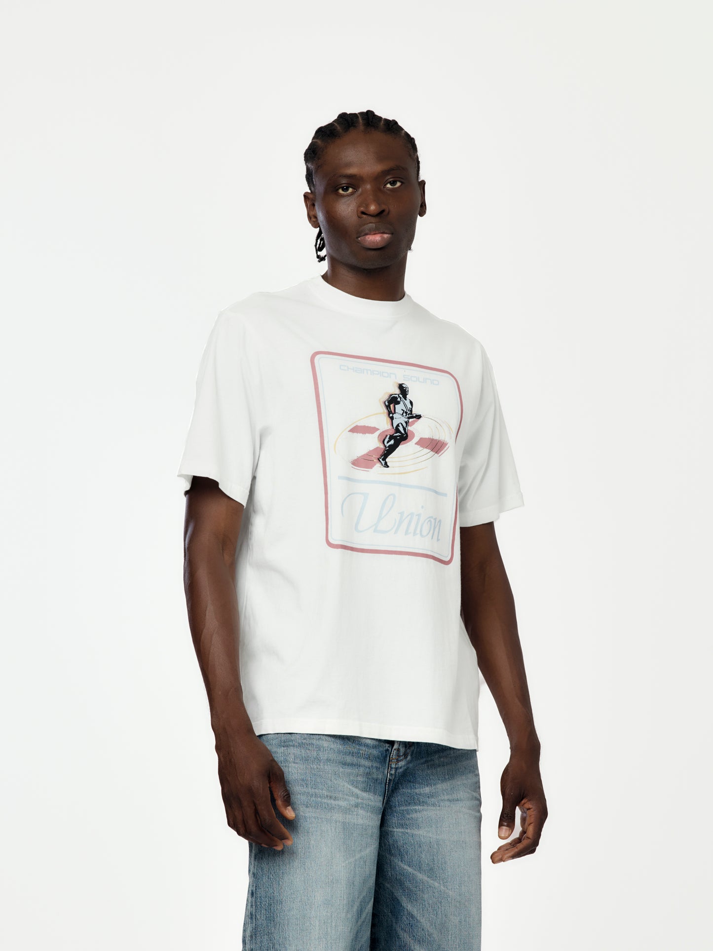 Track Tee (Cream)