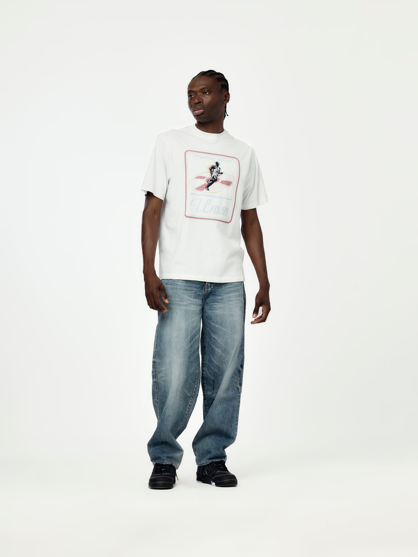 Track Tee (Cream)