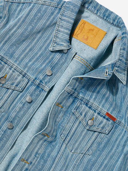 OVERSIZED DENIM JACKET (Blue)