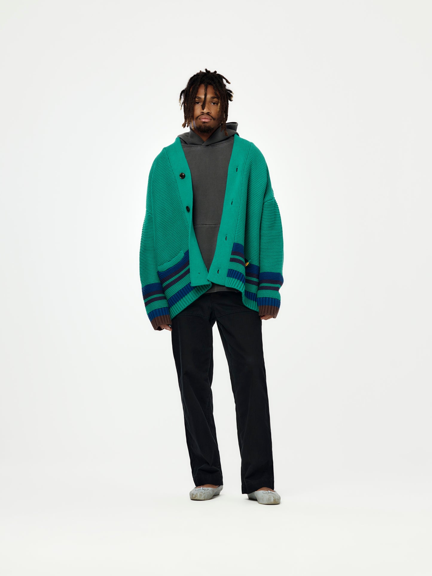 Wheatley Cardigan (Green)