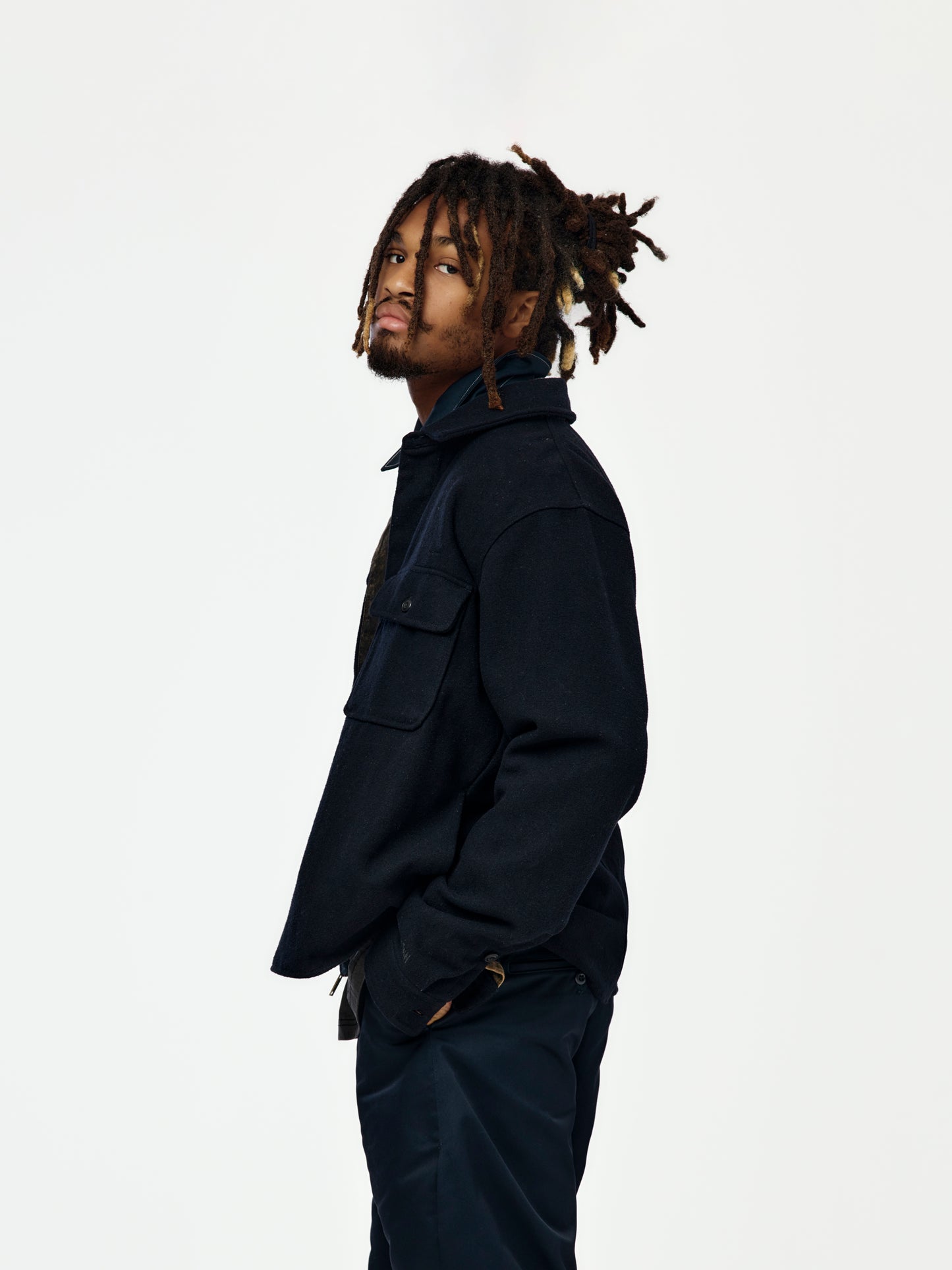 Timmons Shirt (Deep Navy)