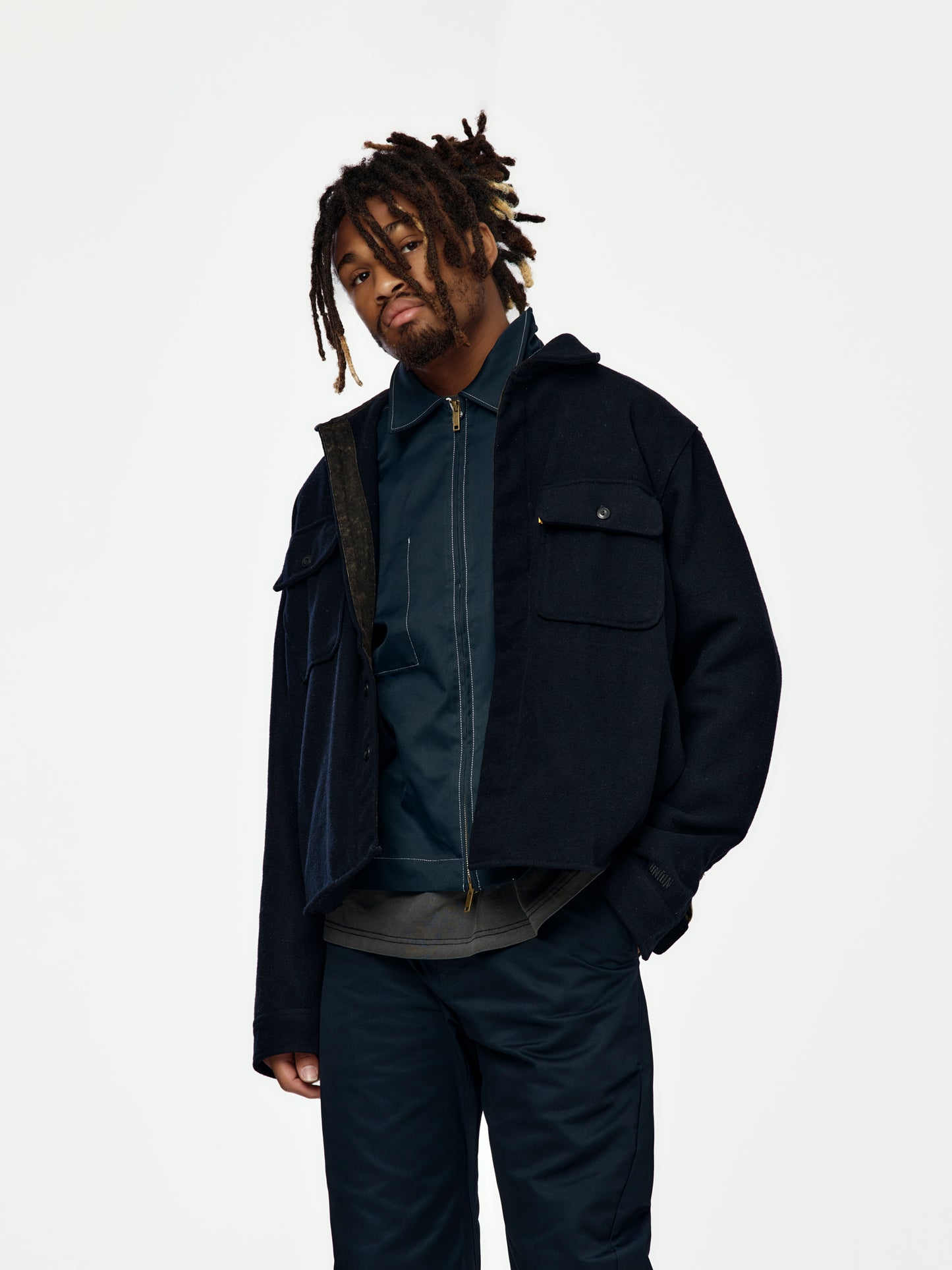 Timmons Shirt (Deep Navy)