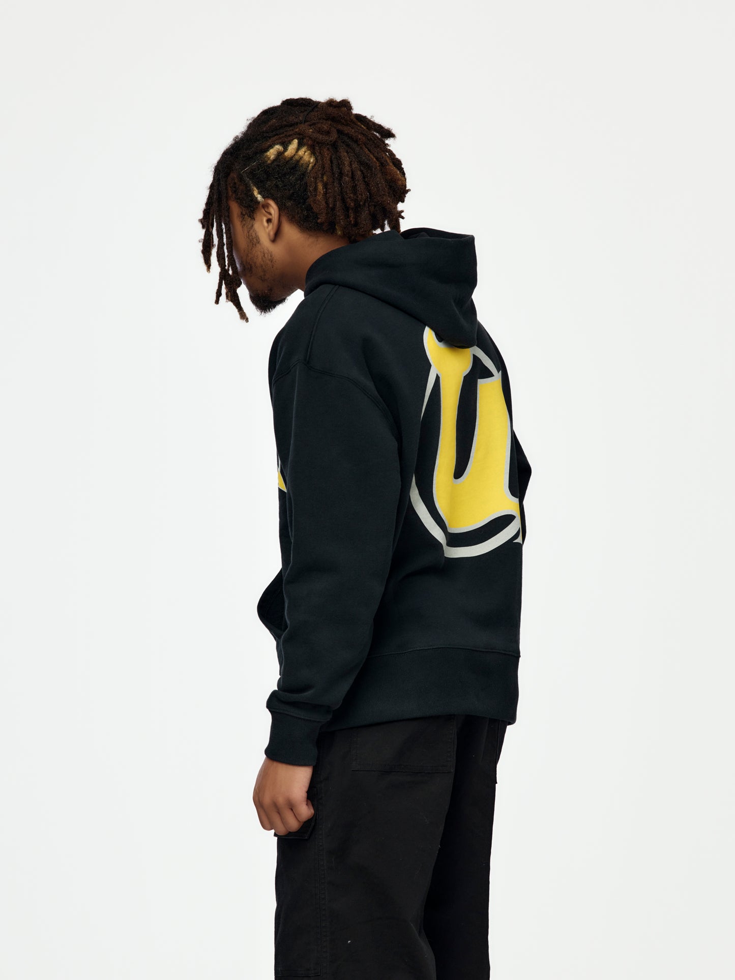 U Jersey Hood (True Black)