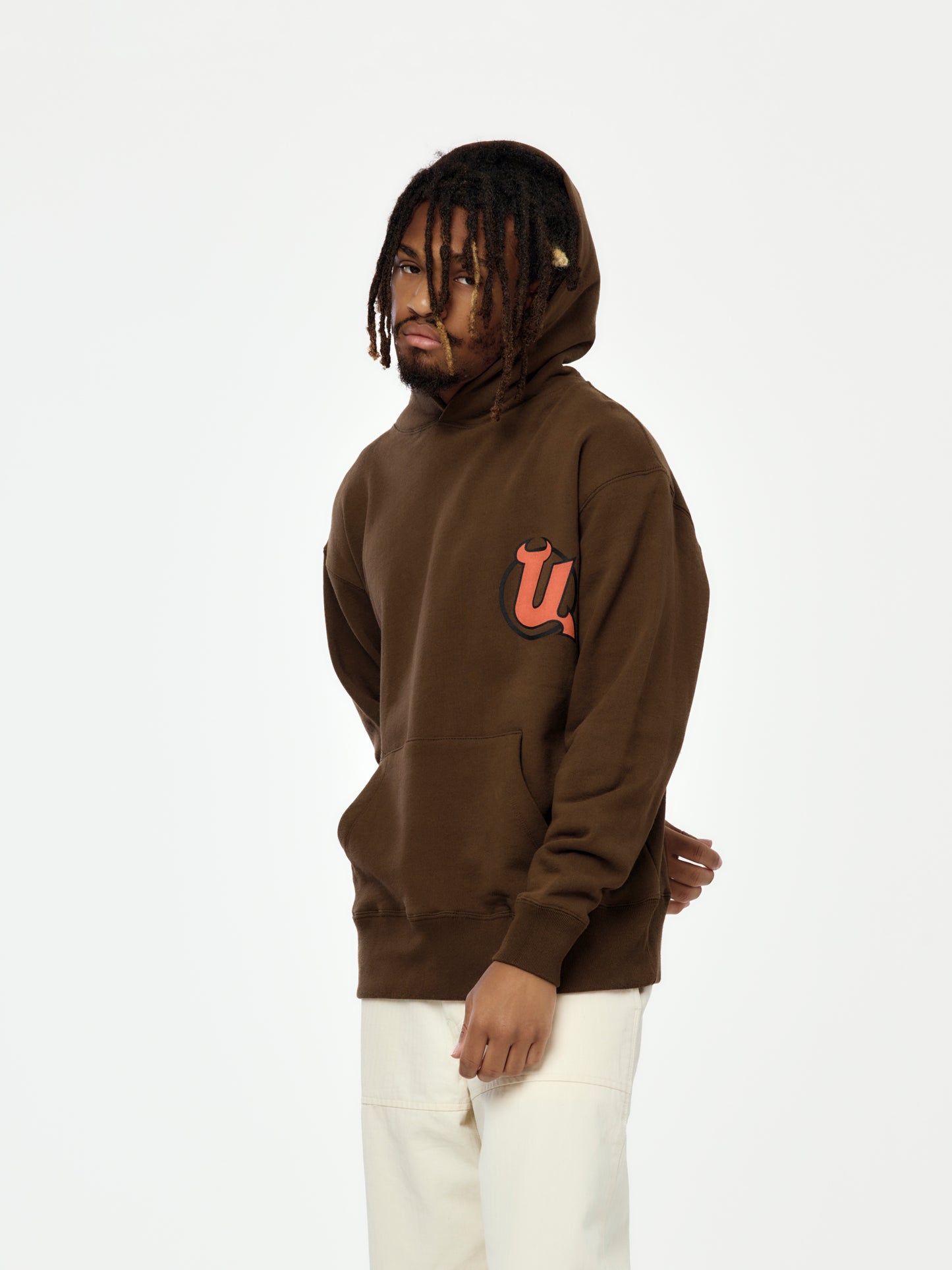 U Jersey Hood (Dark Earth)