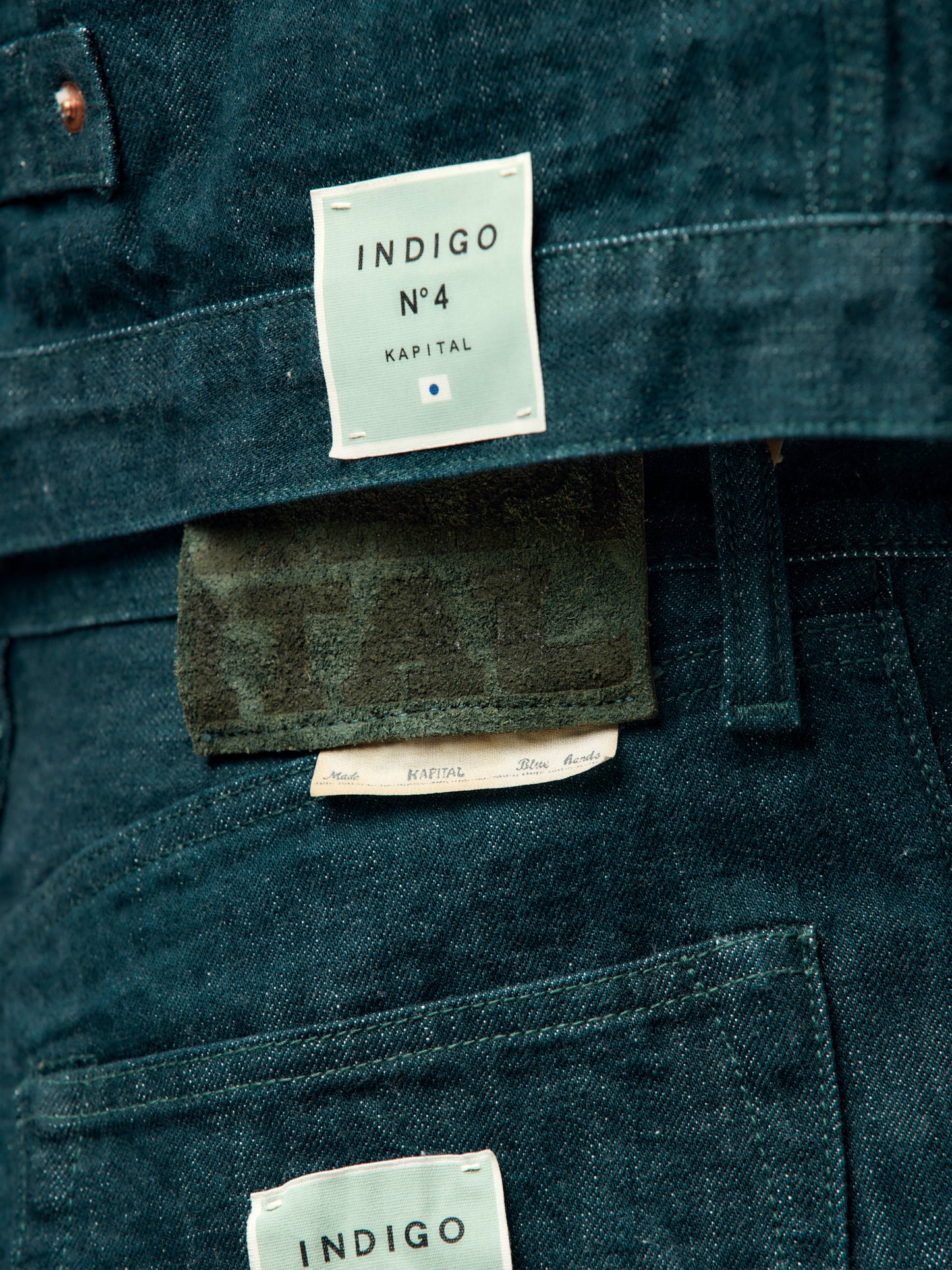 No.4 Plant Dye Denim 1St JKT NO4