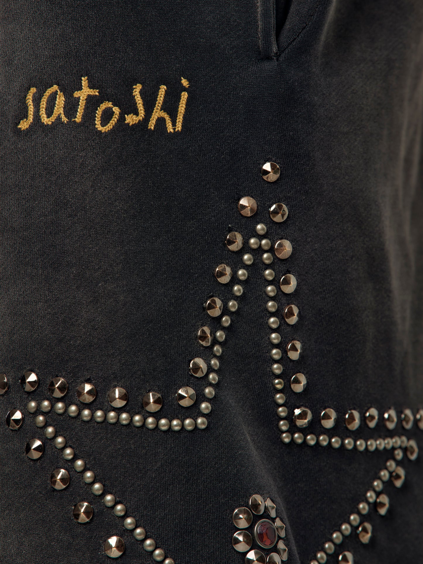Star Studded Sweatpant (Black)