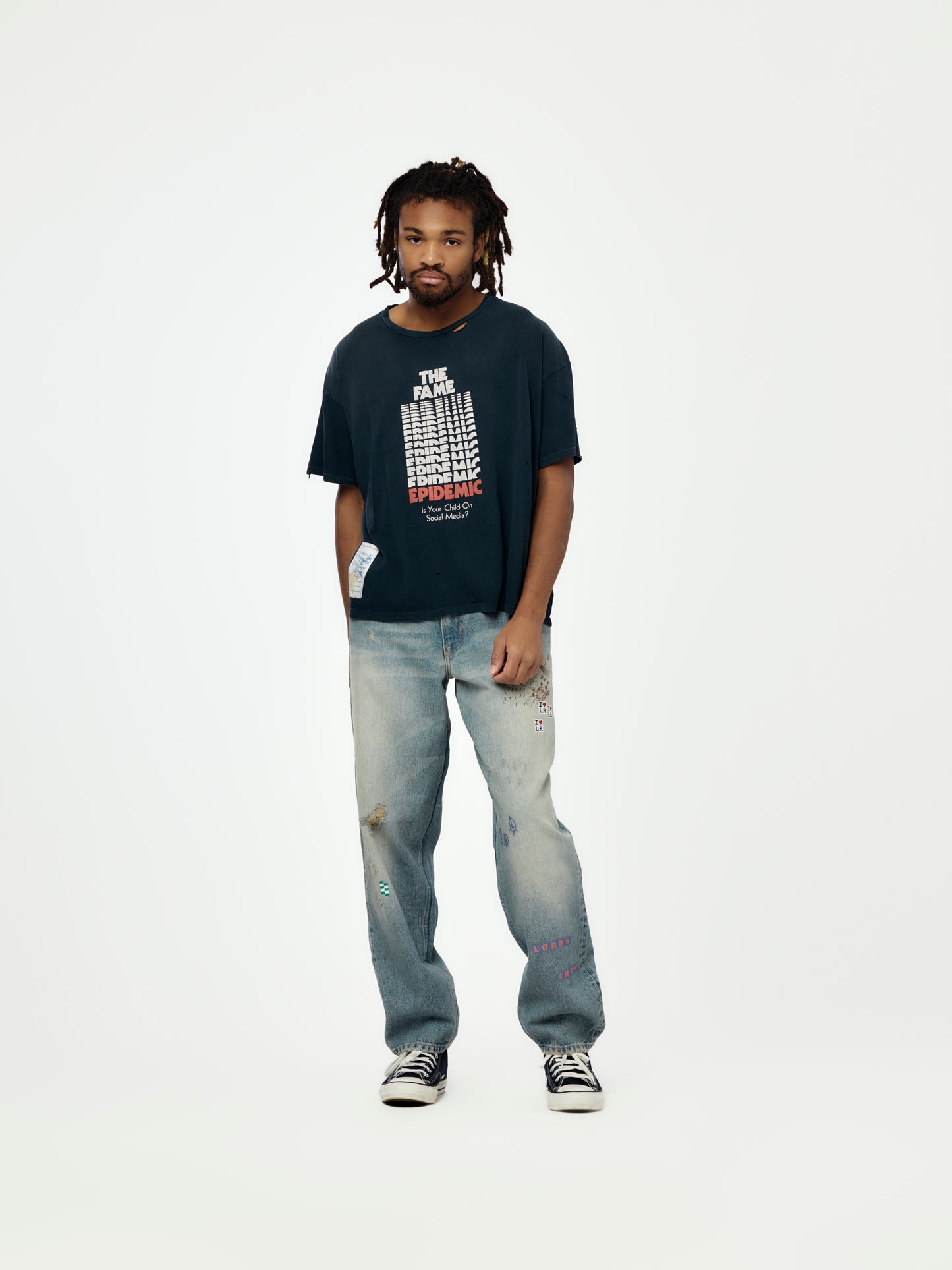 Fame Epidemic Tee (Vintage Black)