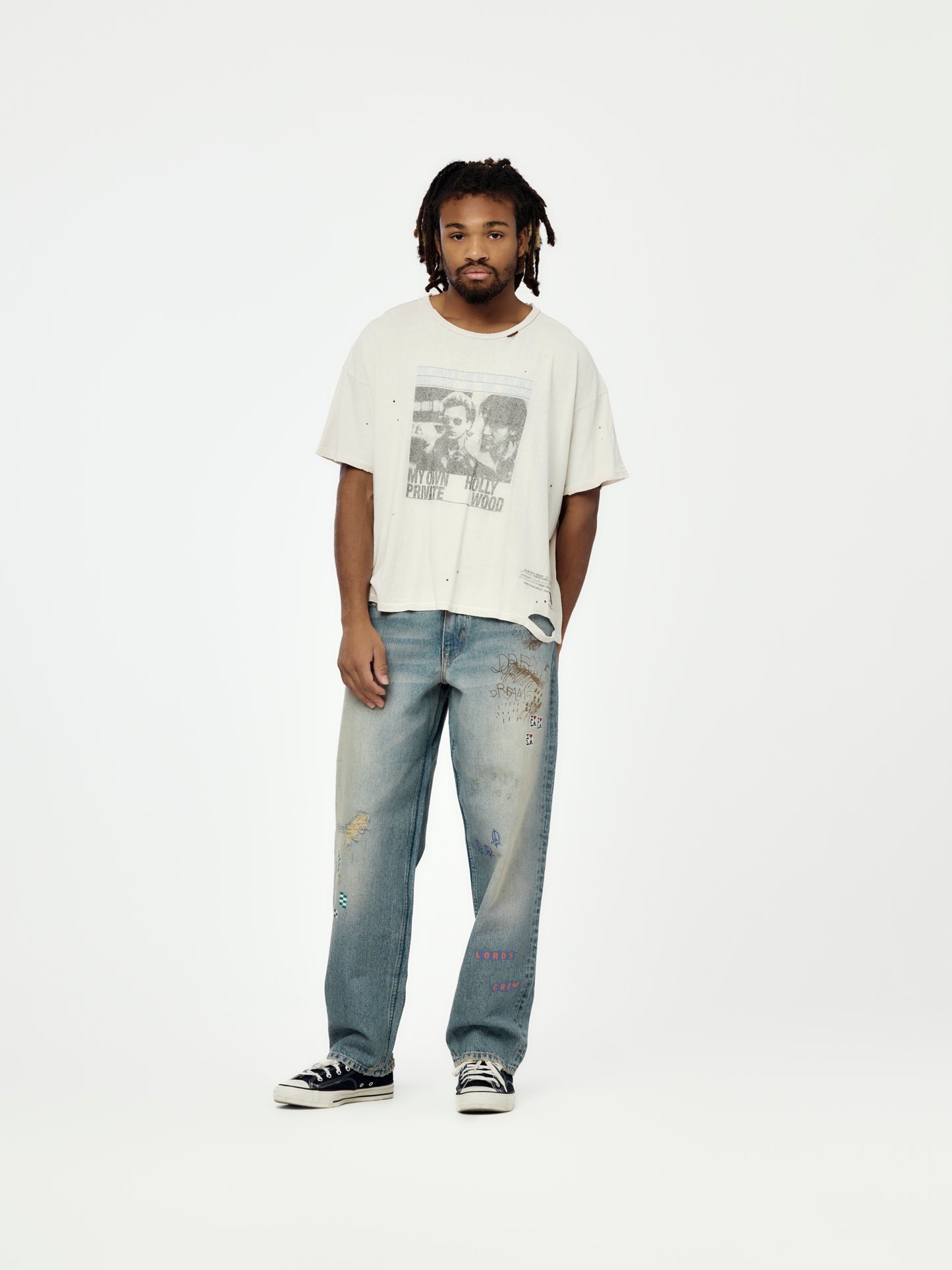 Lost Angels Tee (Vintage White)