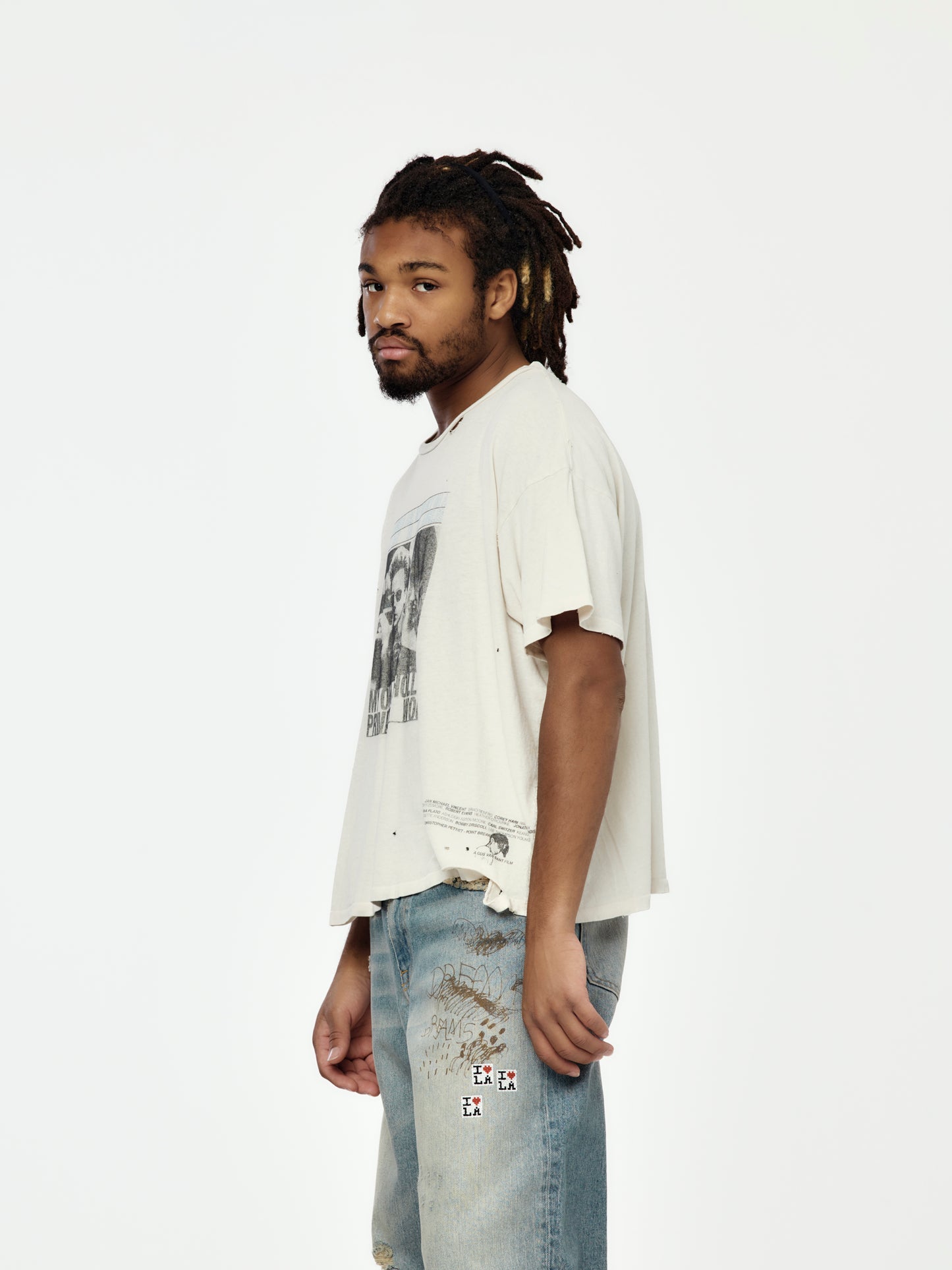 Lost Angels Tee (Vintage White)