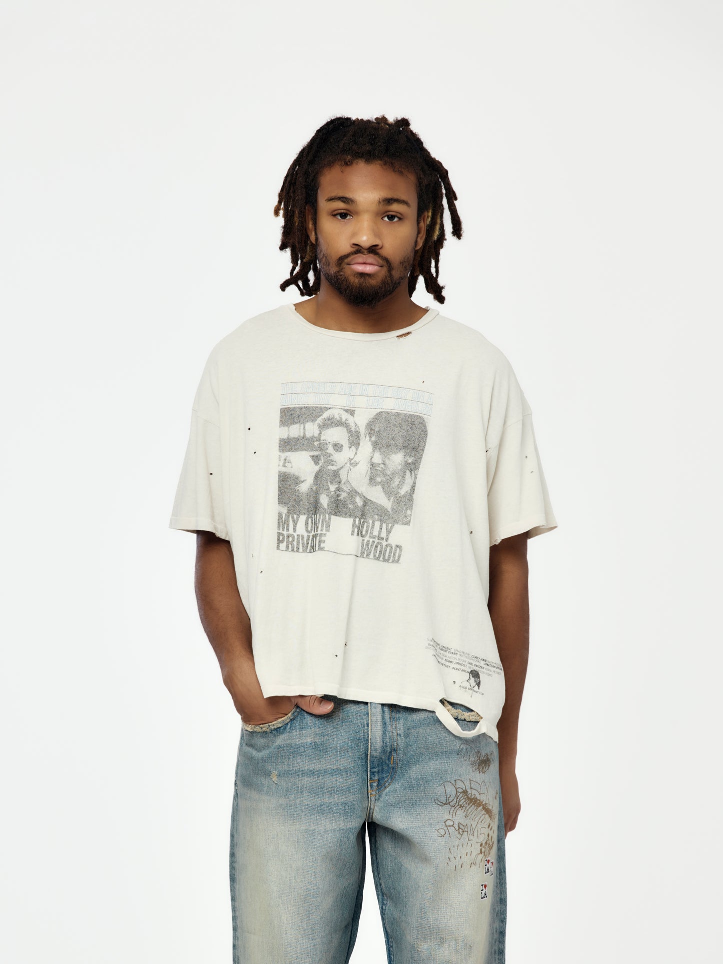 Lost Angels Tee (Vintage White)