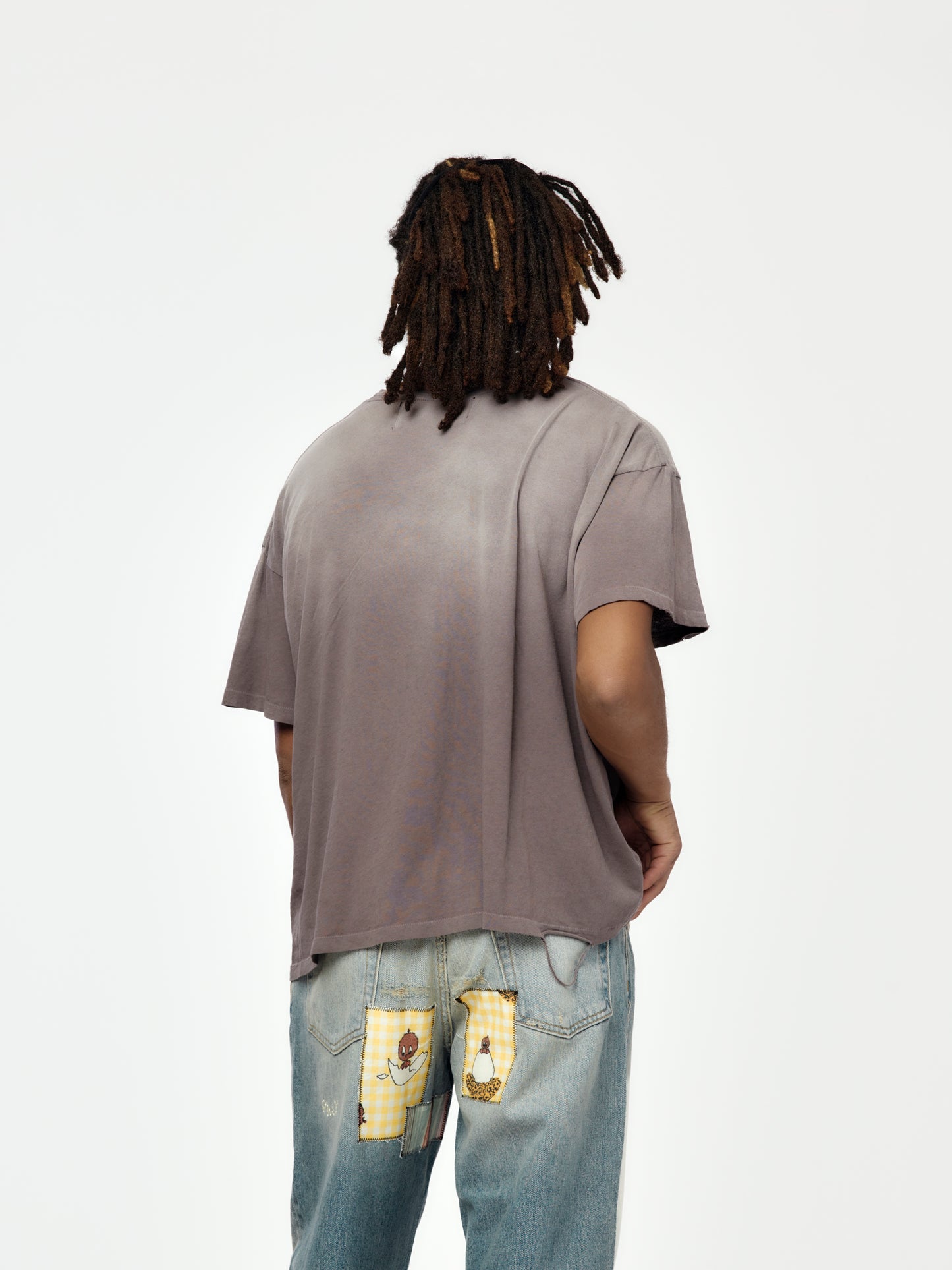 Bead Tee (Brown)
