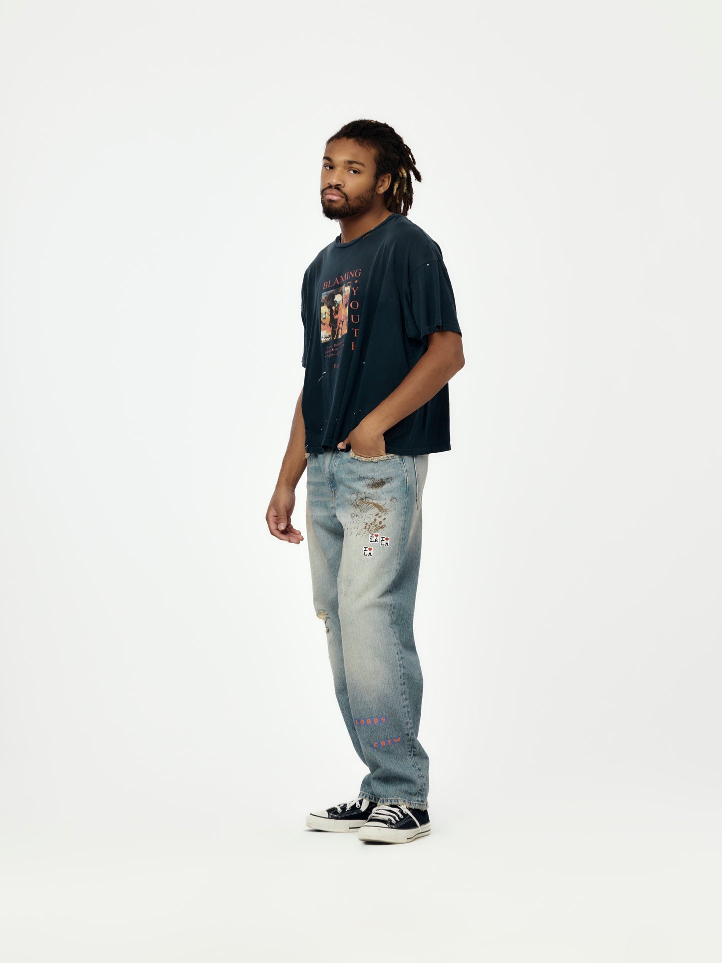 Blaming Youth Tee (Vintage Black)