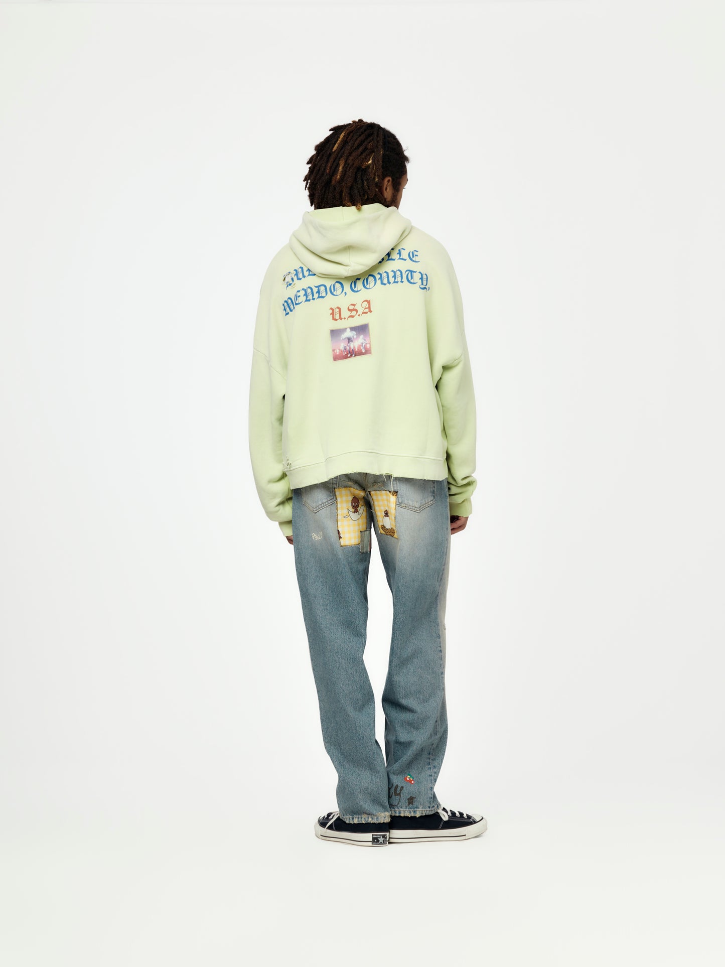 Eternal Return Hooded Sweatshirt (Light Green)