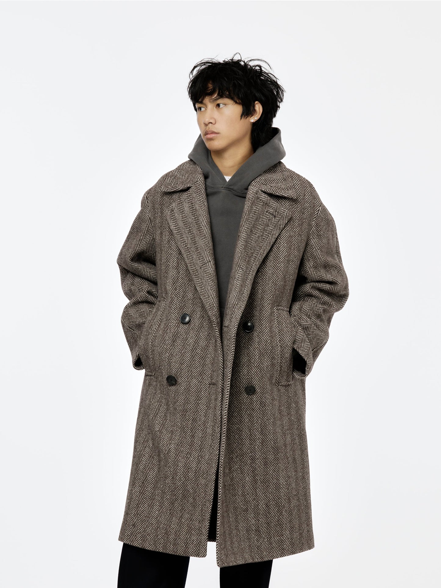 Razel Coat (Dark Brown)