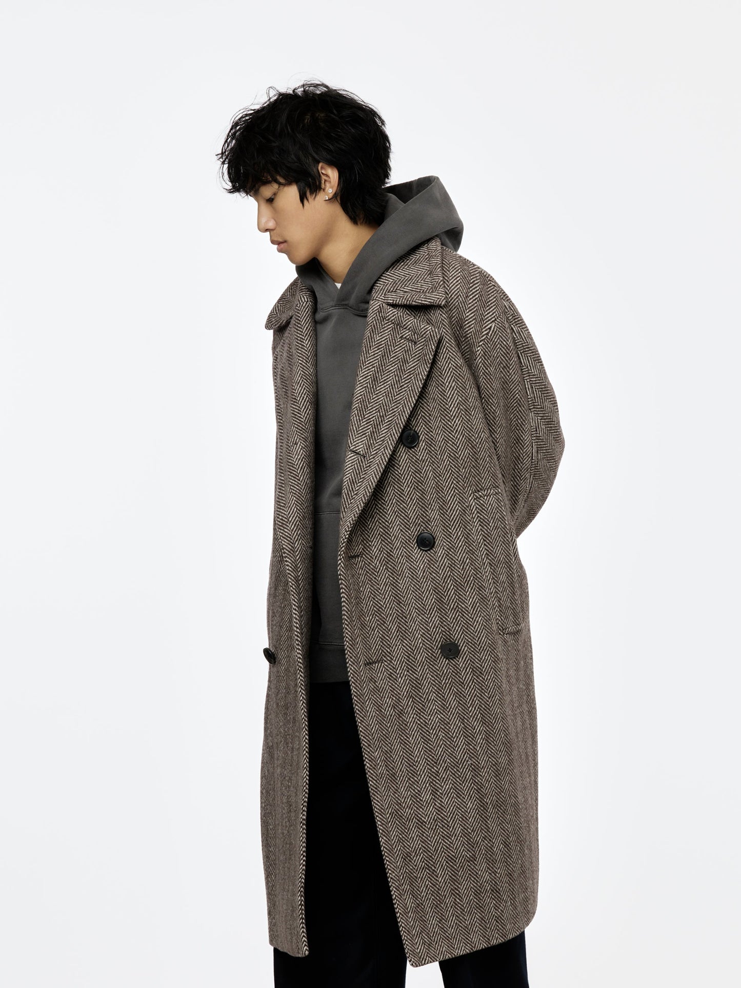 Razel Coat (Dark Brown)