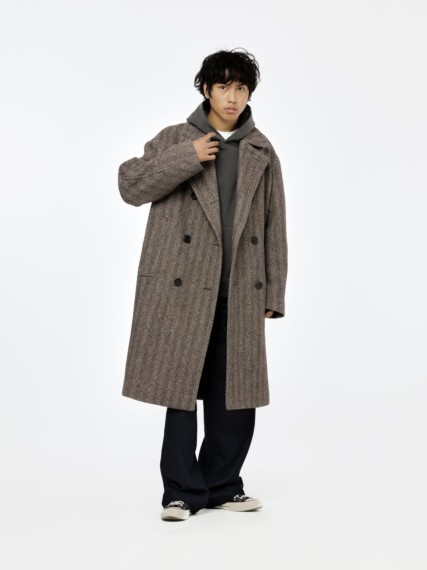 Razel Coat (Dark Brown)