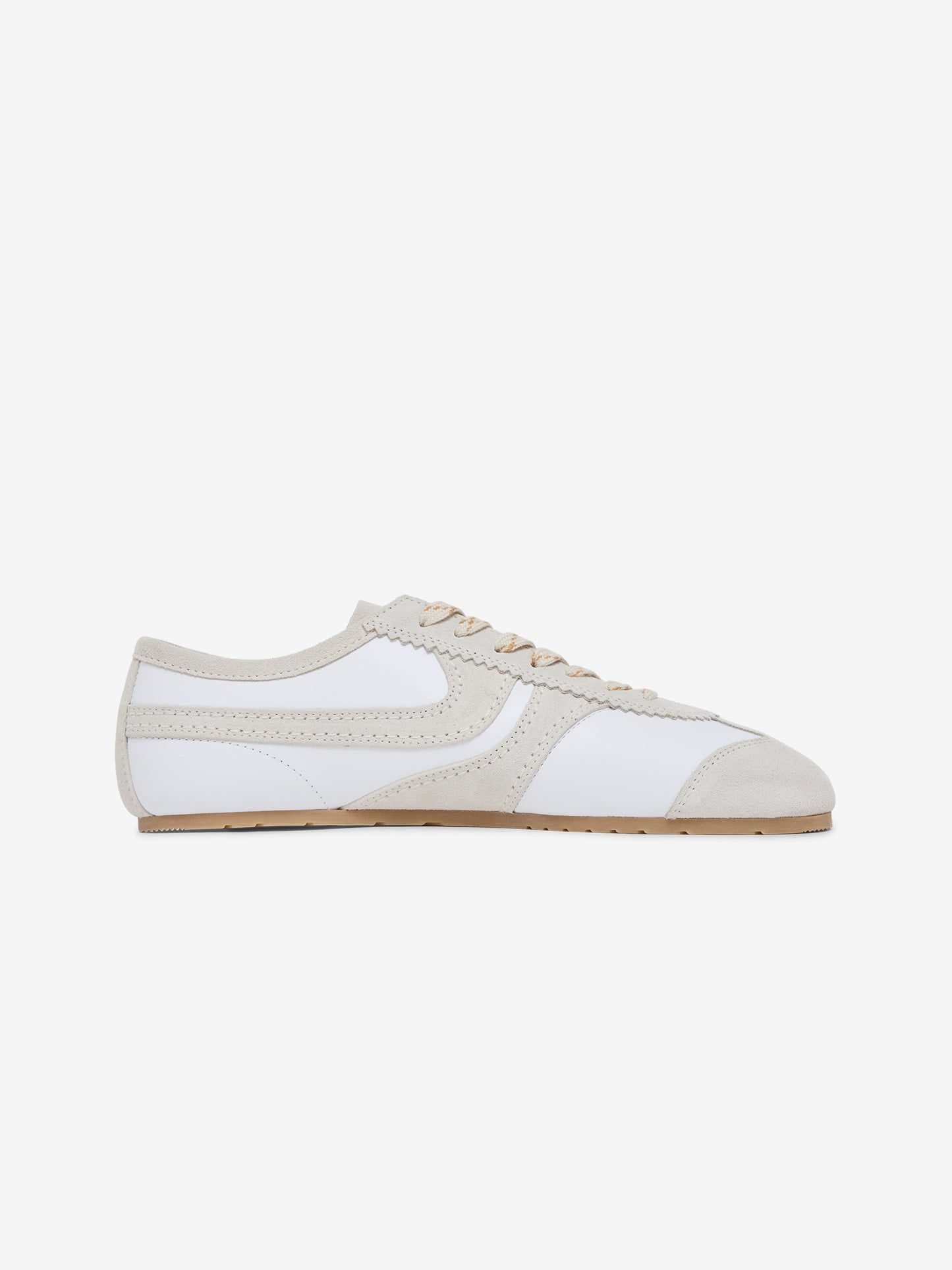Calf Leather Sneakers (White)