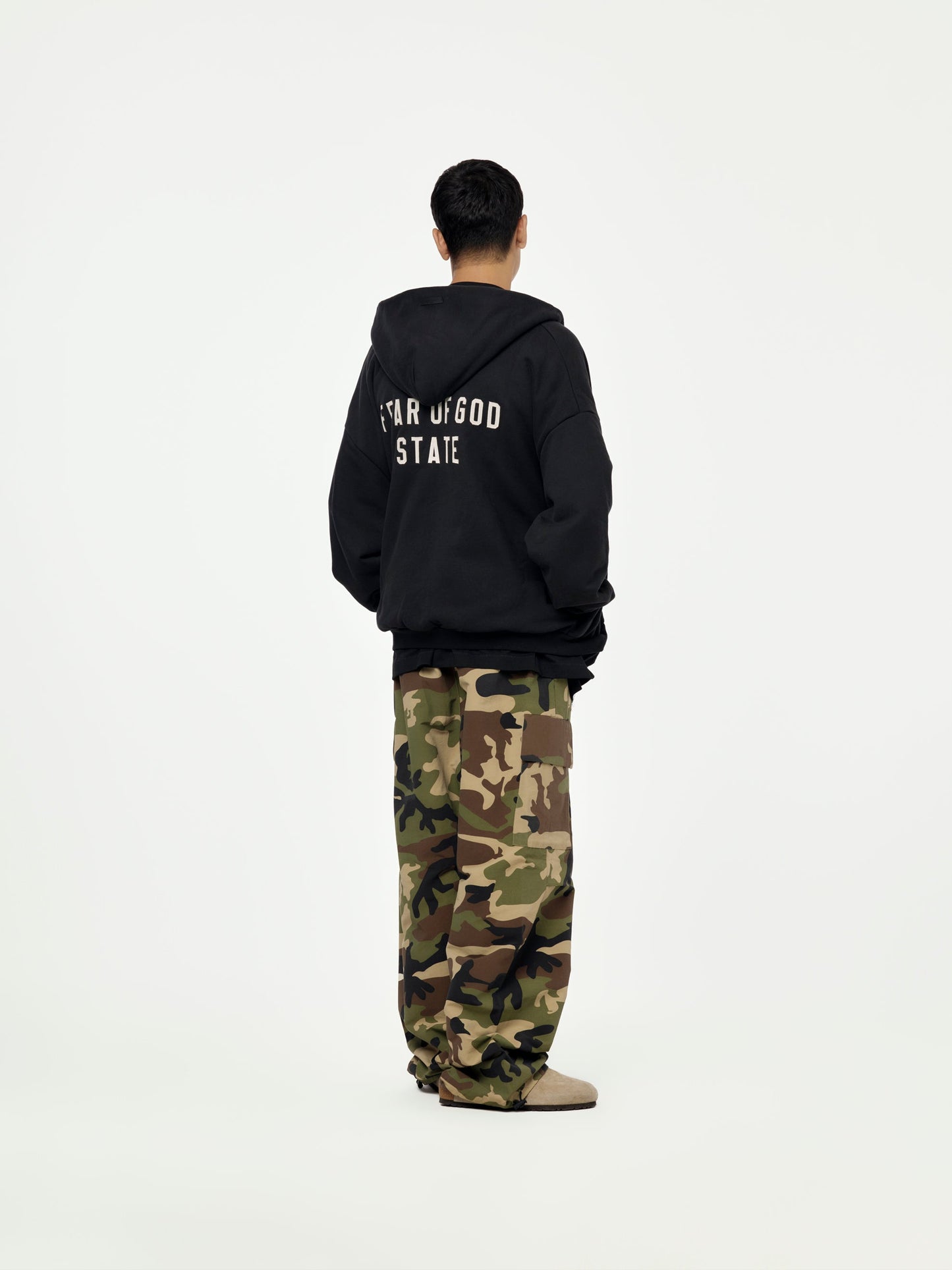 Heavy Fleece Fullzip Hoodie (Blk)