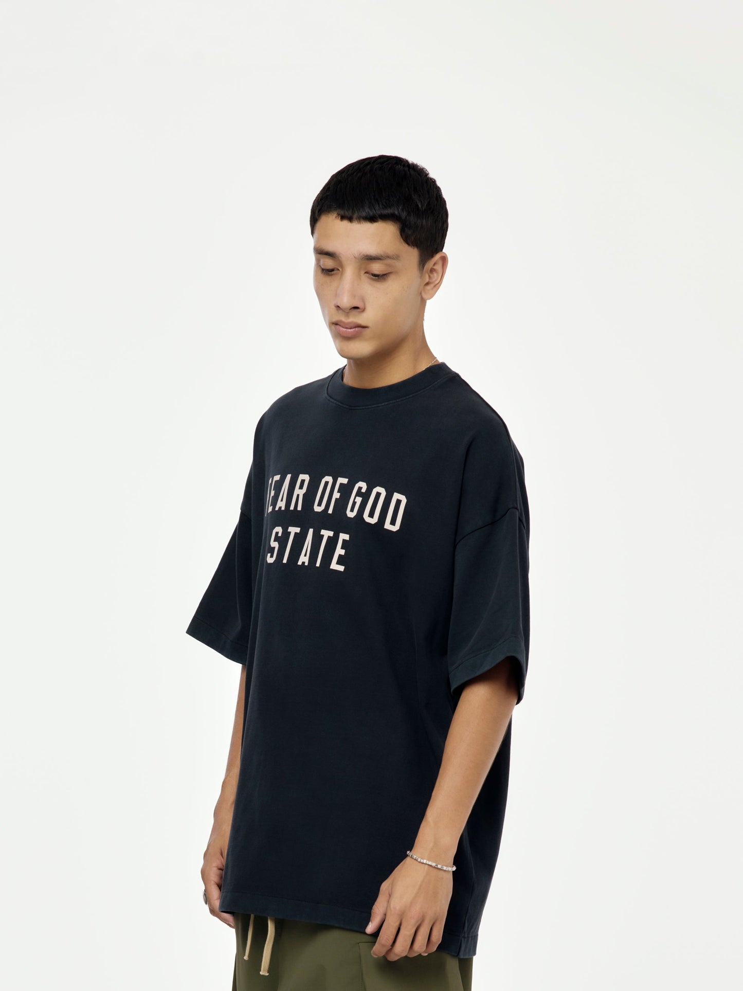Heavy Crewneck Tee (Black)