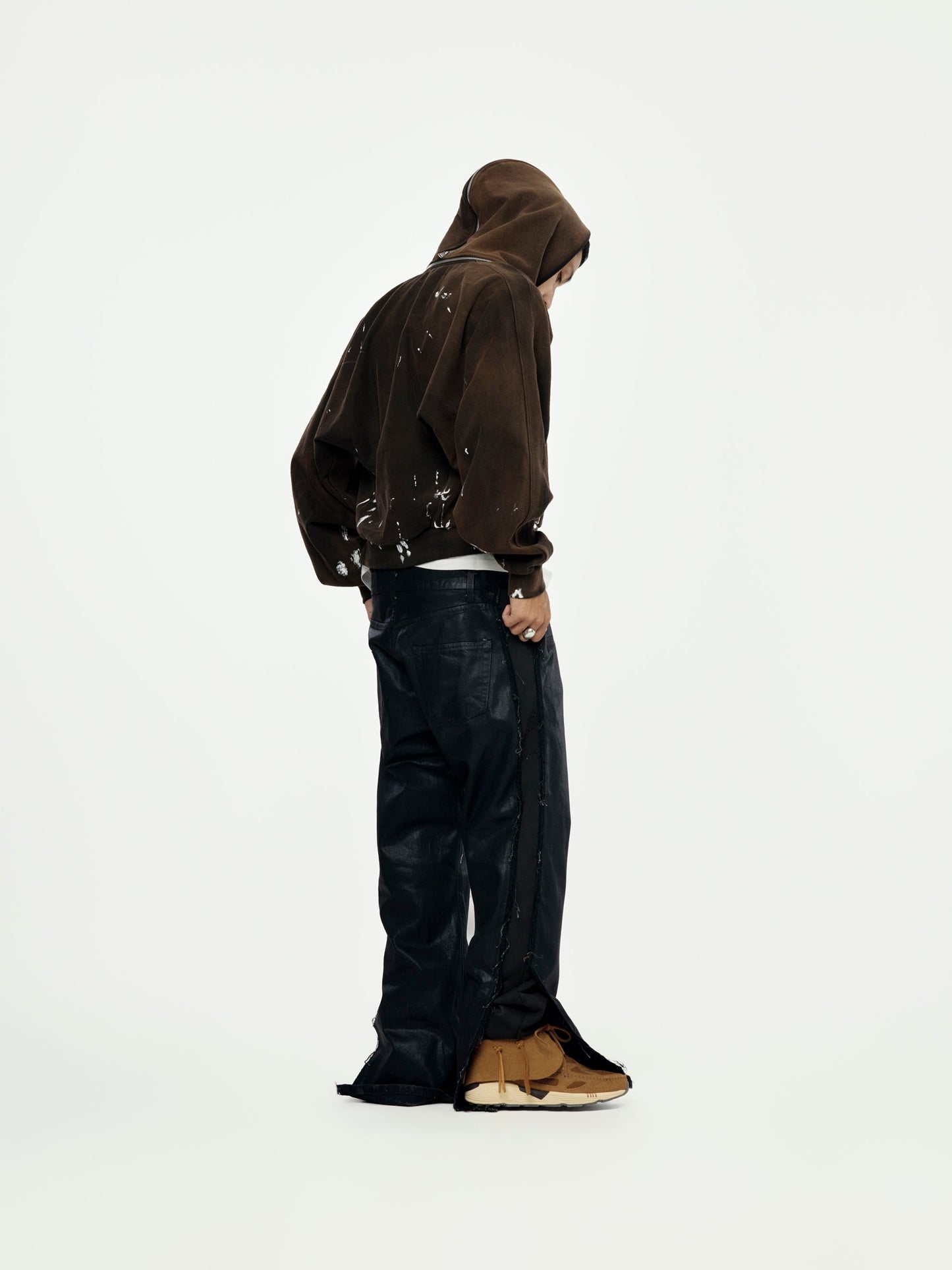 FARA-C WAX PANT (Black)