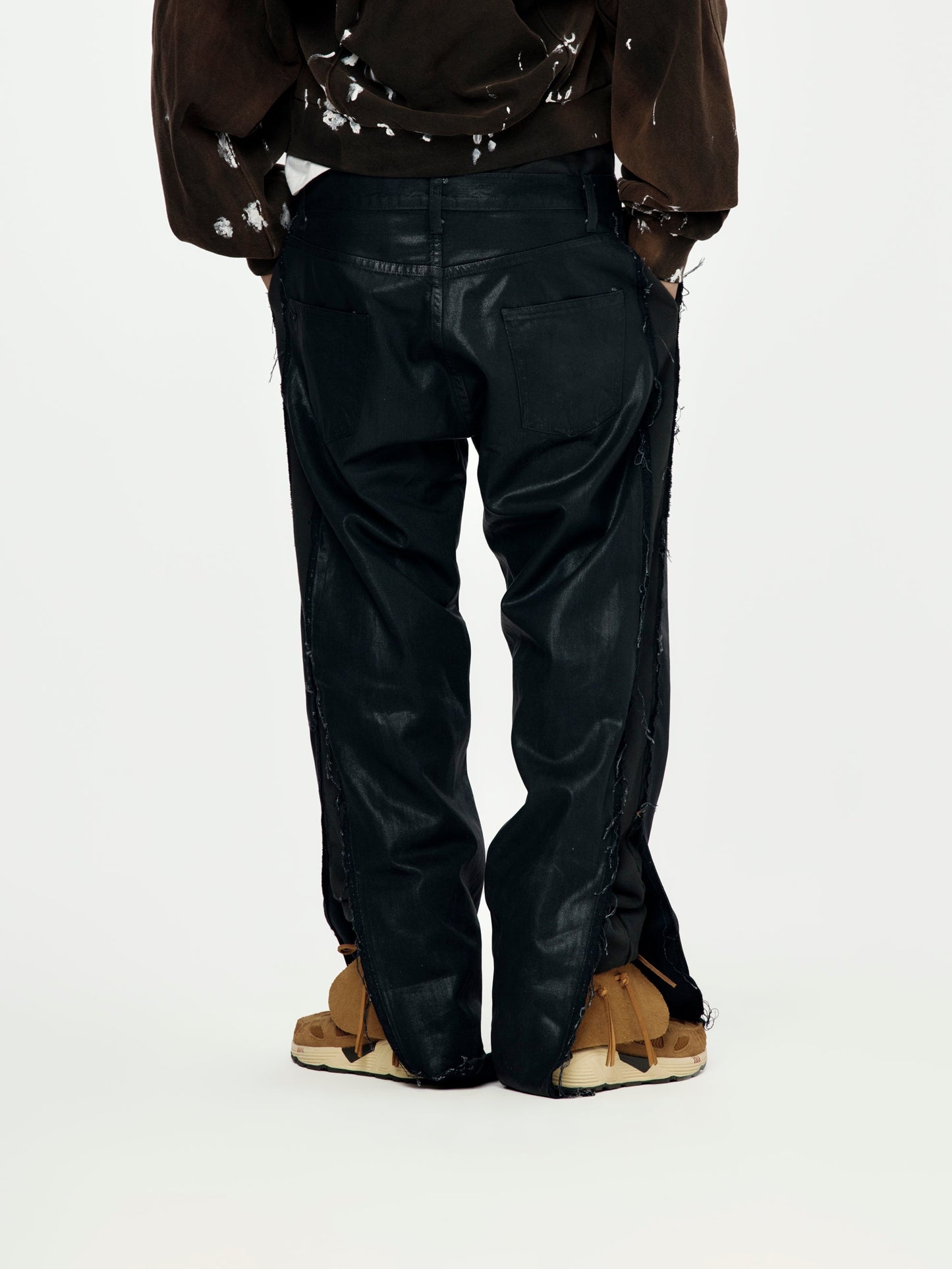 FARA-C WAX PANT (Black)