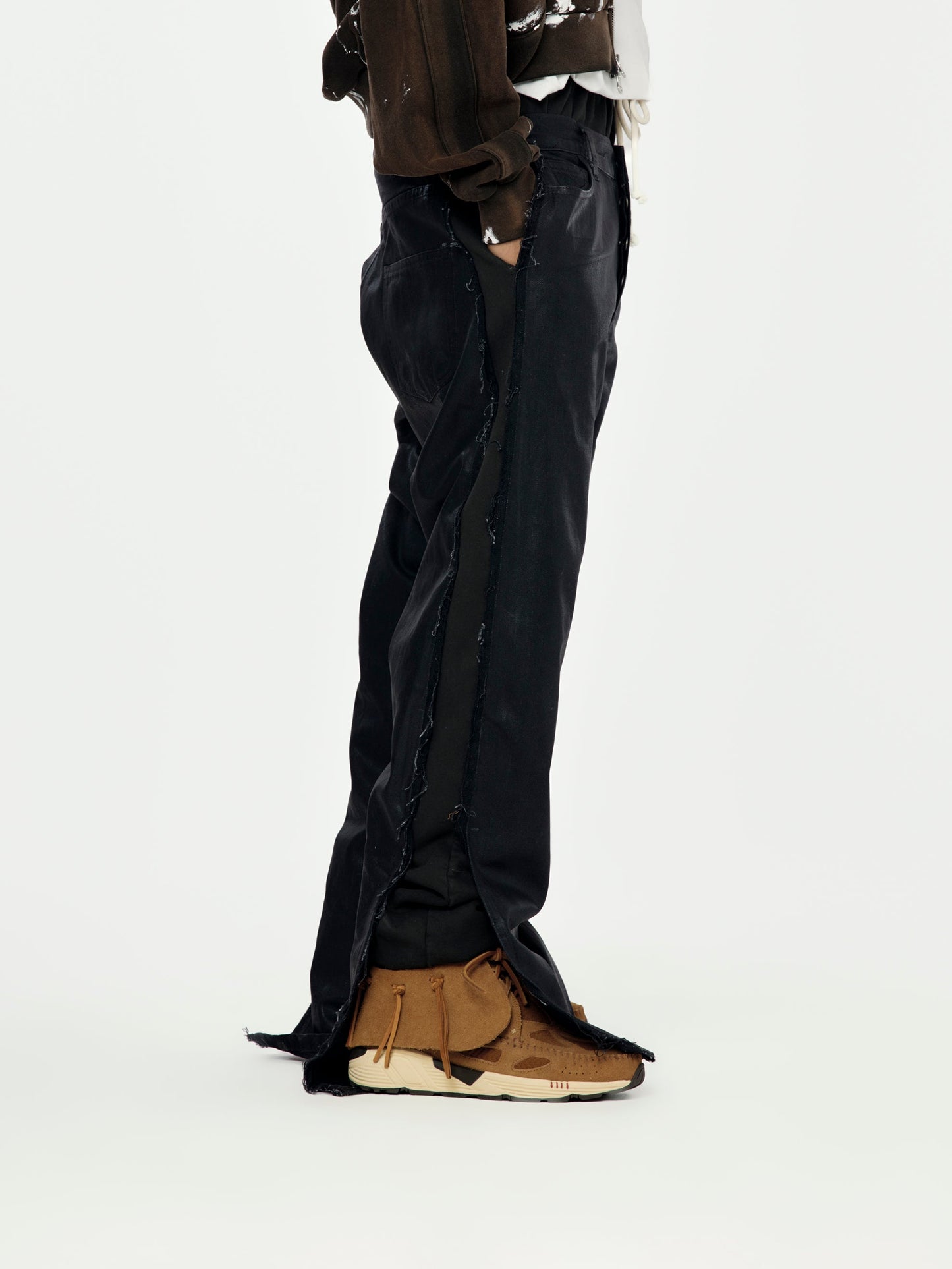 FARA-C WAX PANT (Black)