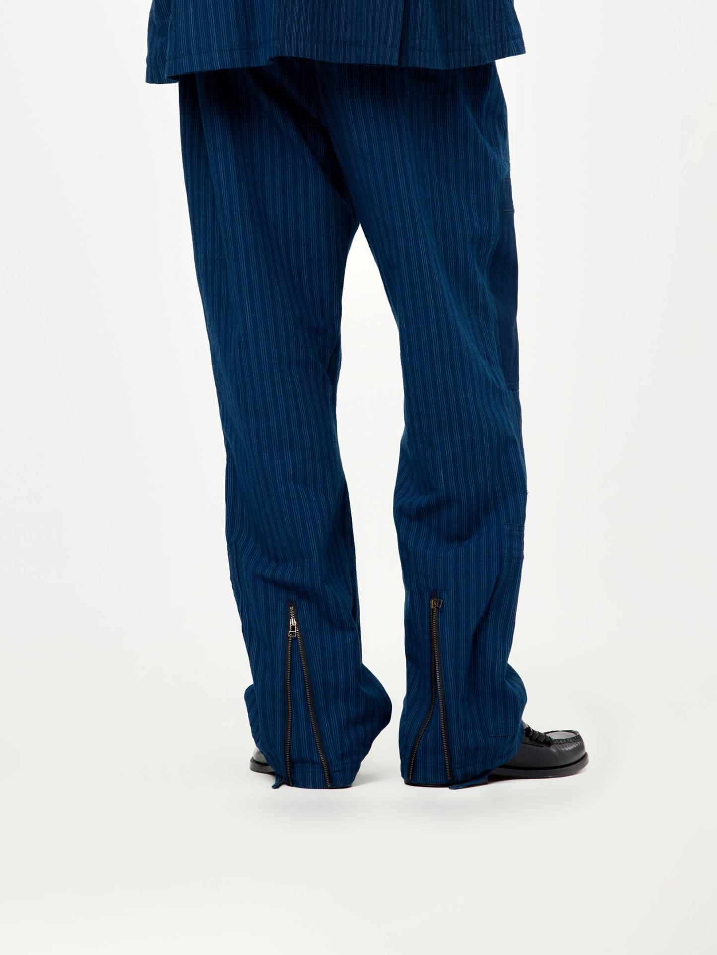 Yuge Fabric Barrow Pant (Navy)