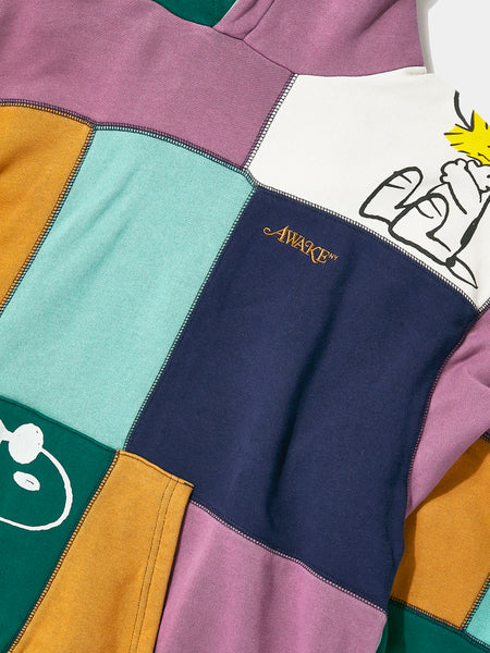 Teddy Fresh Patchwork Hoodie