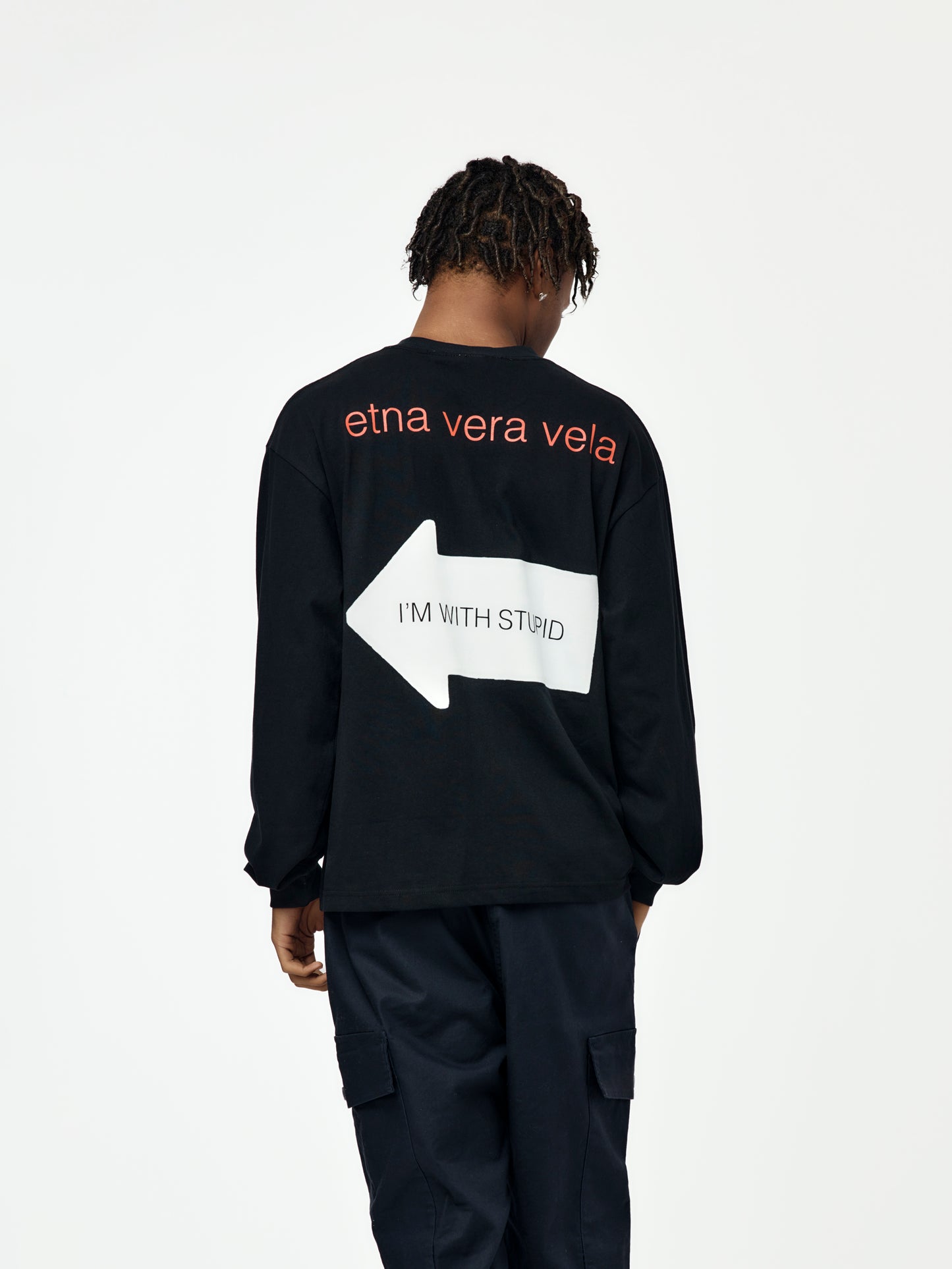Etna Vera Vela L/S T-Shirt (Black)