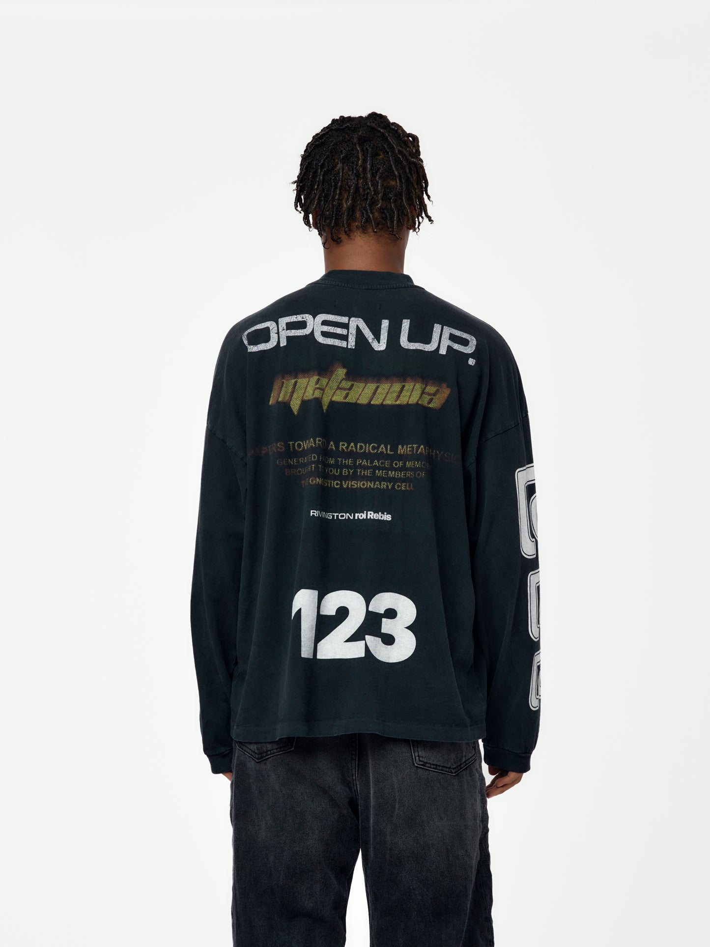 Metamoth Vintage LS Tee (Jet Black)