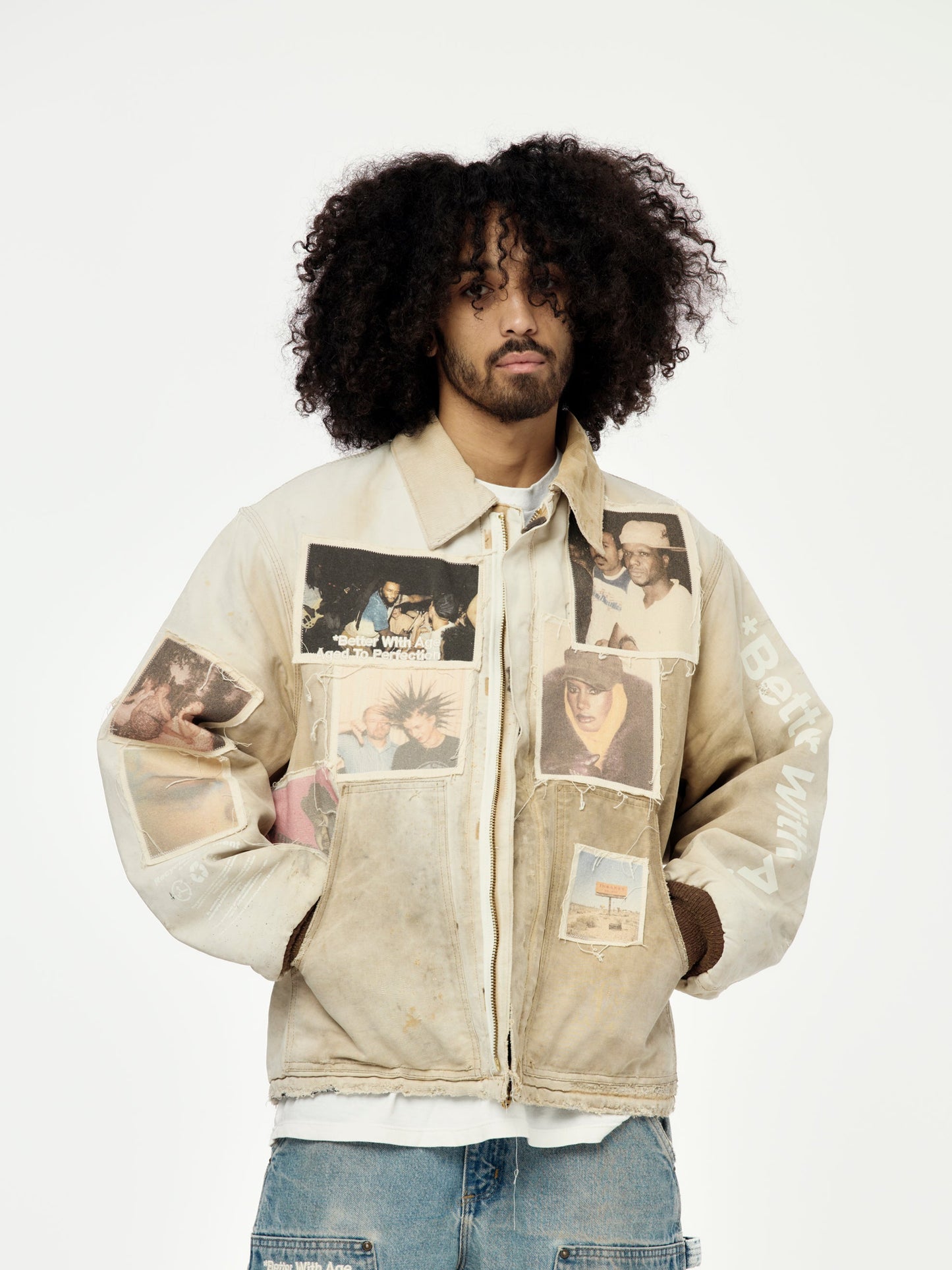 Portrait Zip Work Jacket